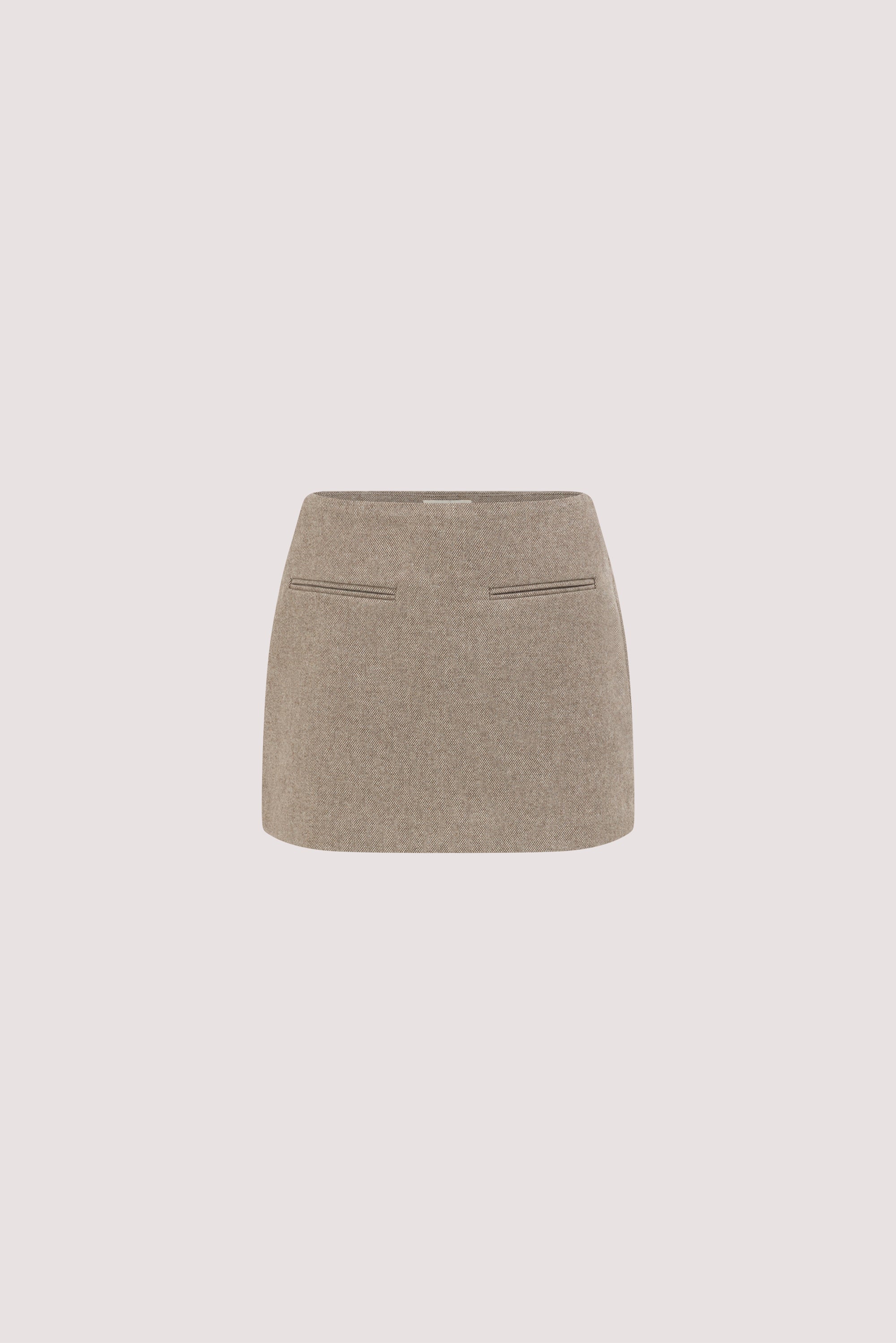 AINSLY OAT TEXTURED MICRO SKORT - Image 8