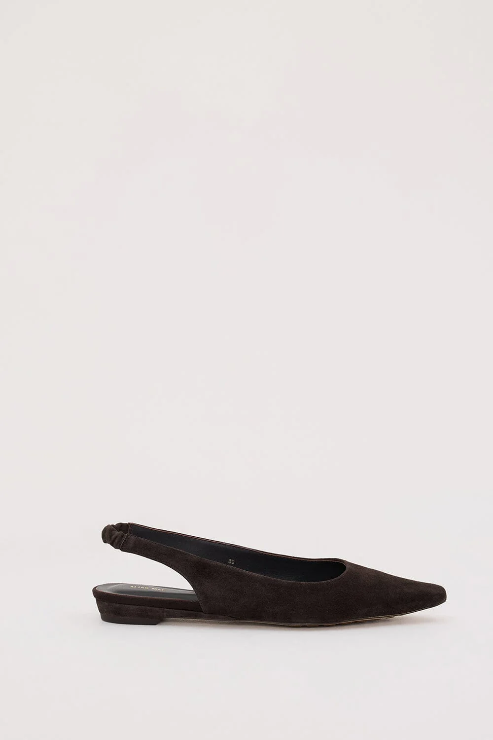 ALIAS MAE HAZEL CHOC SUEDE SLINGBACK FLAT