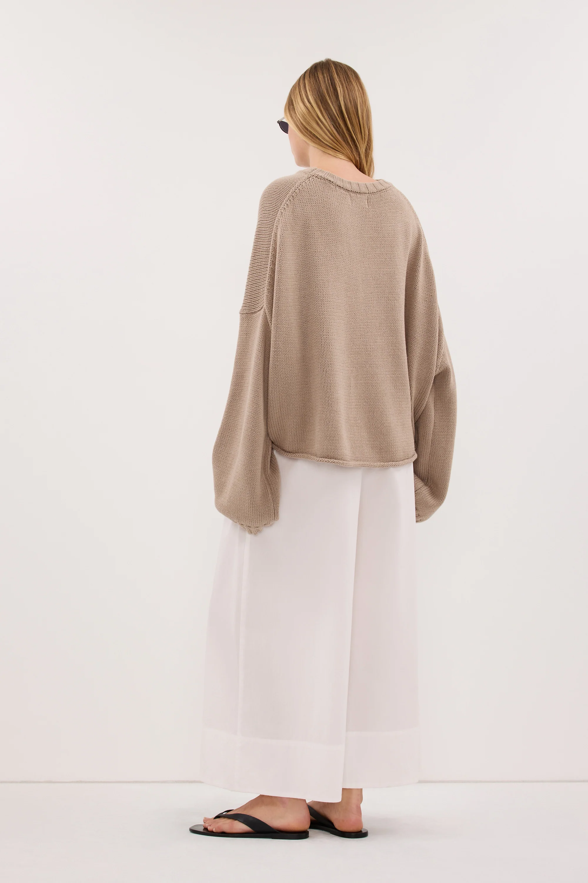 BAY TAUPE KNIT JUMPER - Image 4