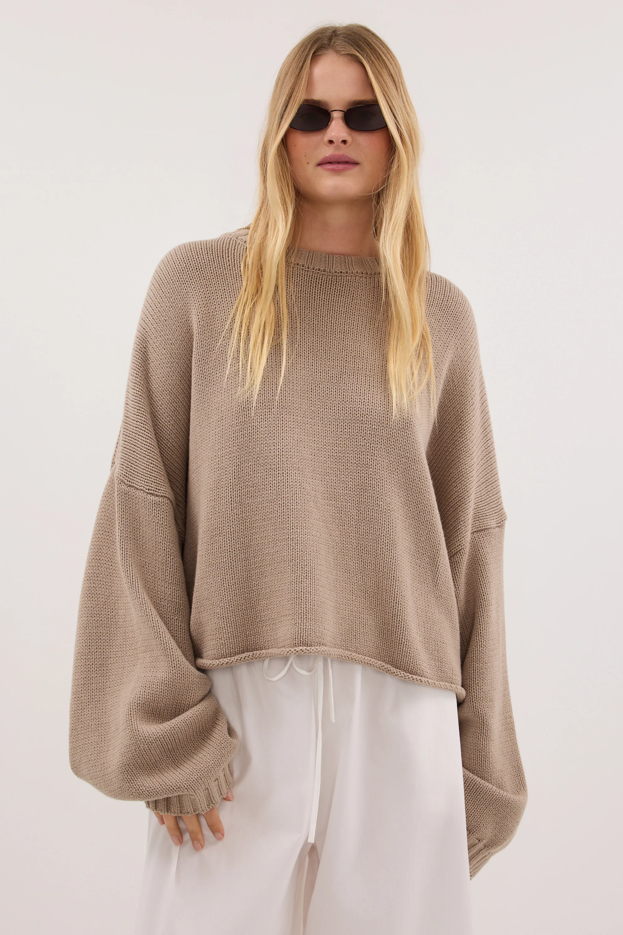 BAY TAUPE KNIT JUMPER - Image 5