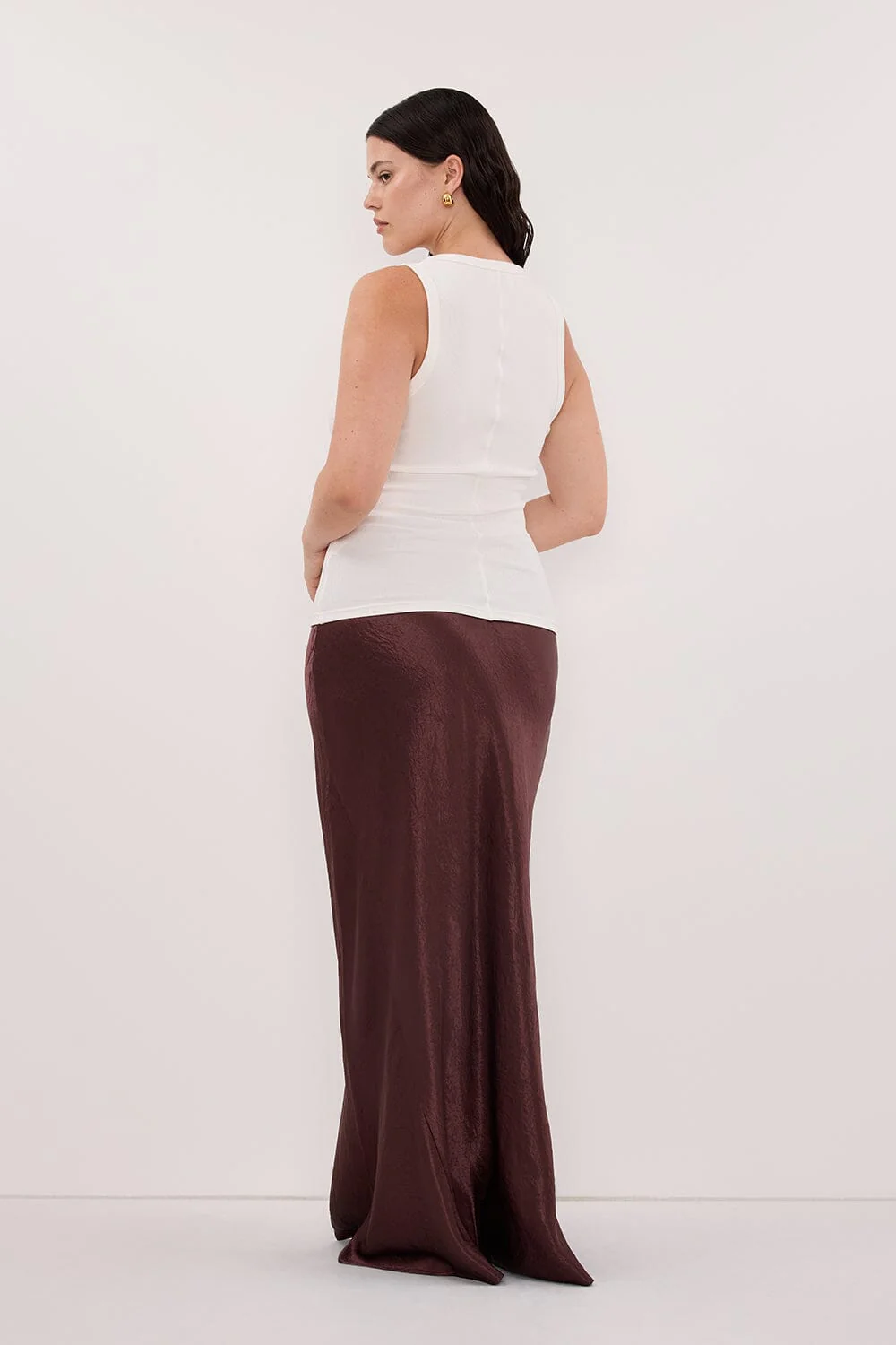 CLARA OFF WHITE SCOOP NECK TANK TOP - Image 7