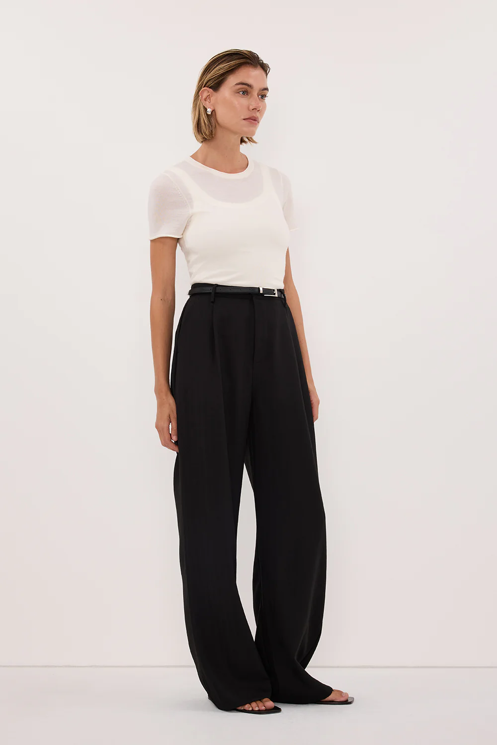 CYRUS BLACK TAILORED PANT - Image 4