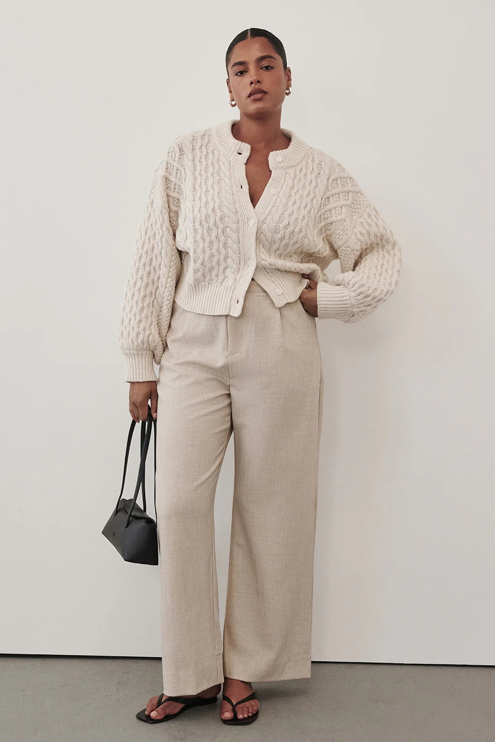 CYRUS NATURAL TAILORED PANT