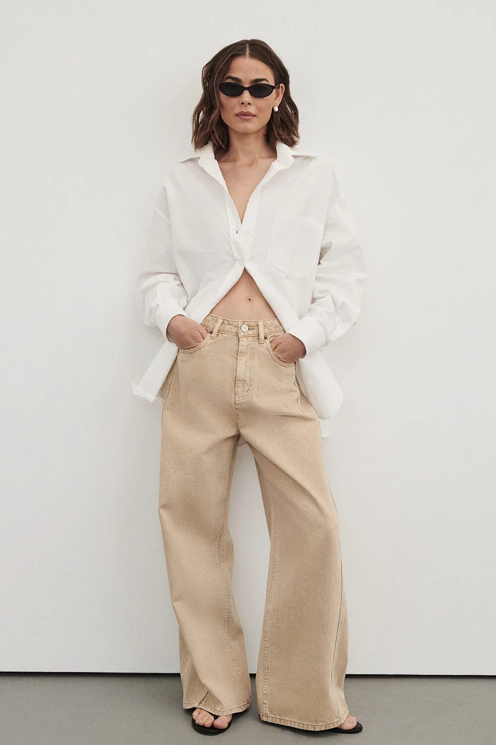 DREW BUFF WIDE LEG DENIM JEAN - Image 2