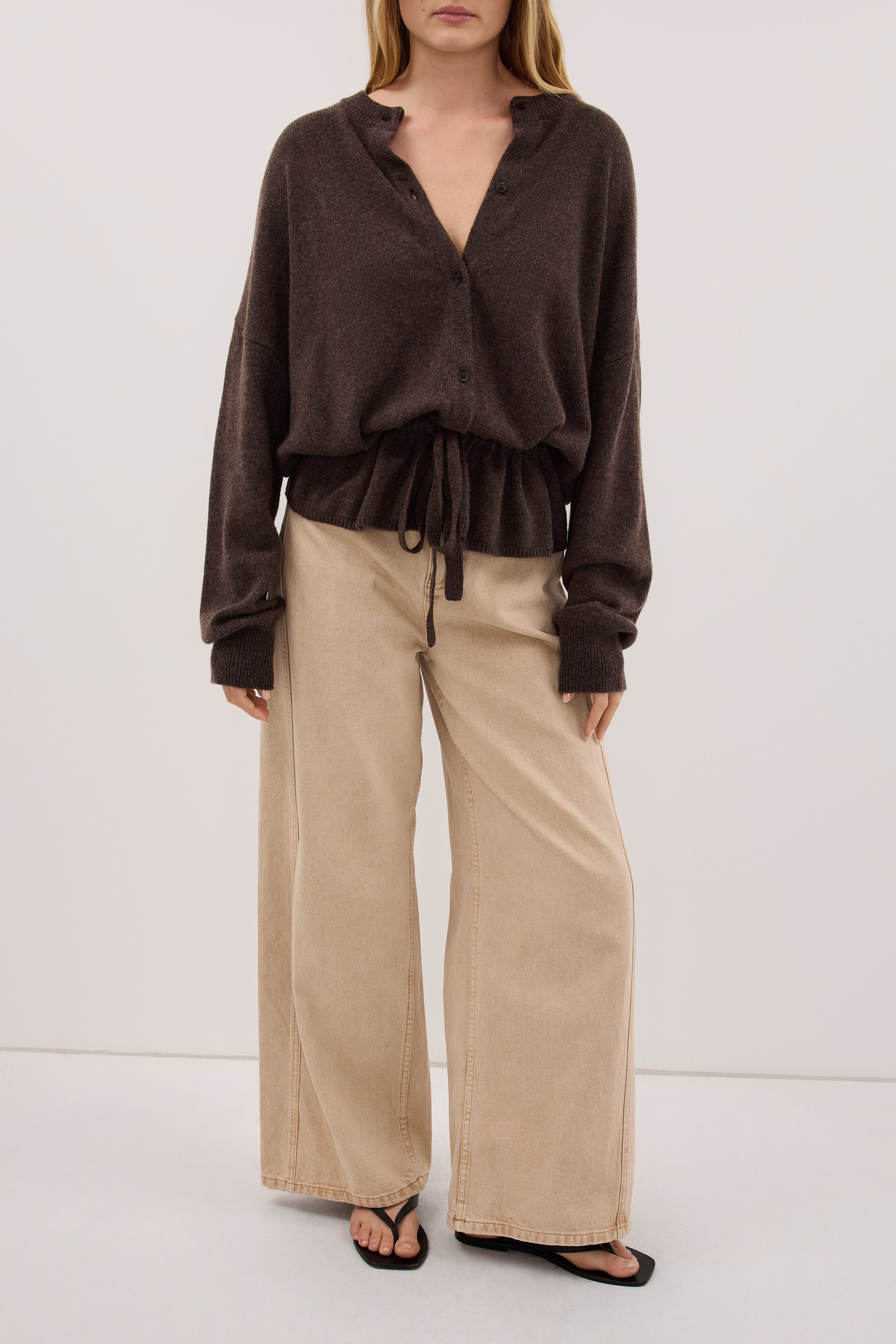 DREW BUFF WIDE LEG DENIM JEAN - Image 5