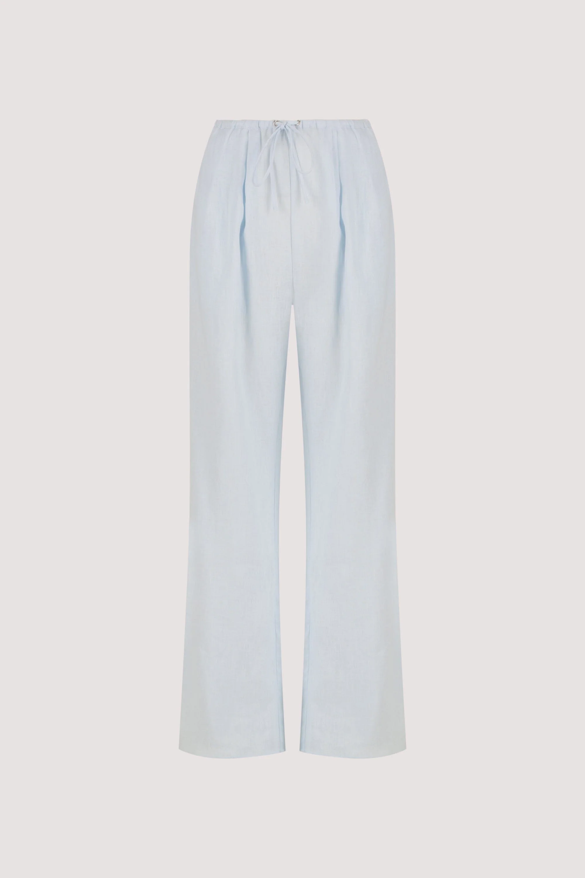 ELLIS ICE BLUE LINEN PANT - Image 6