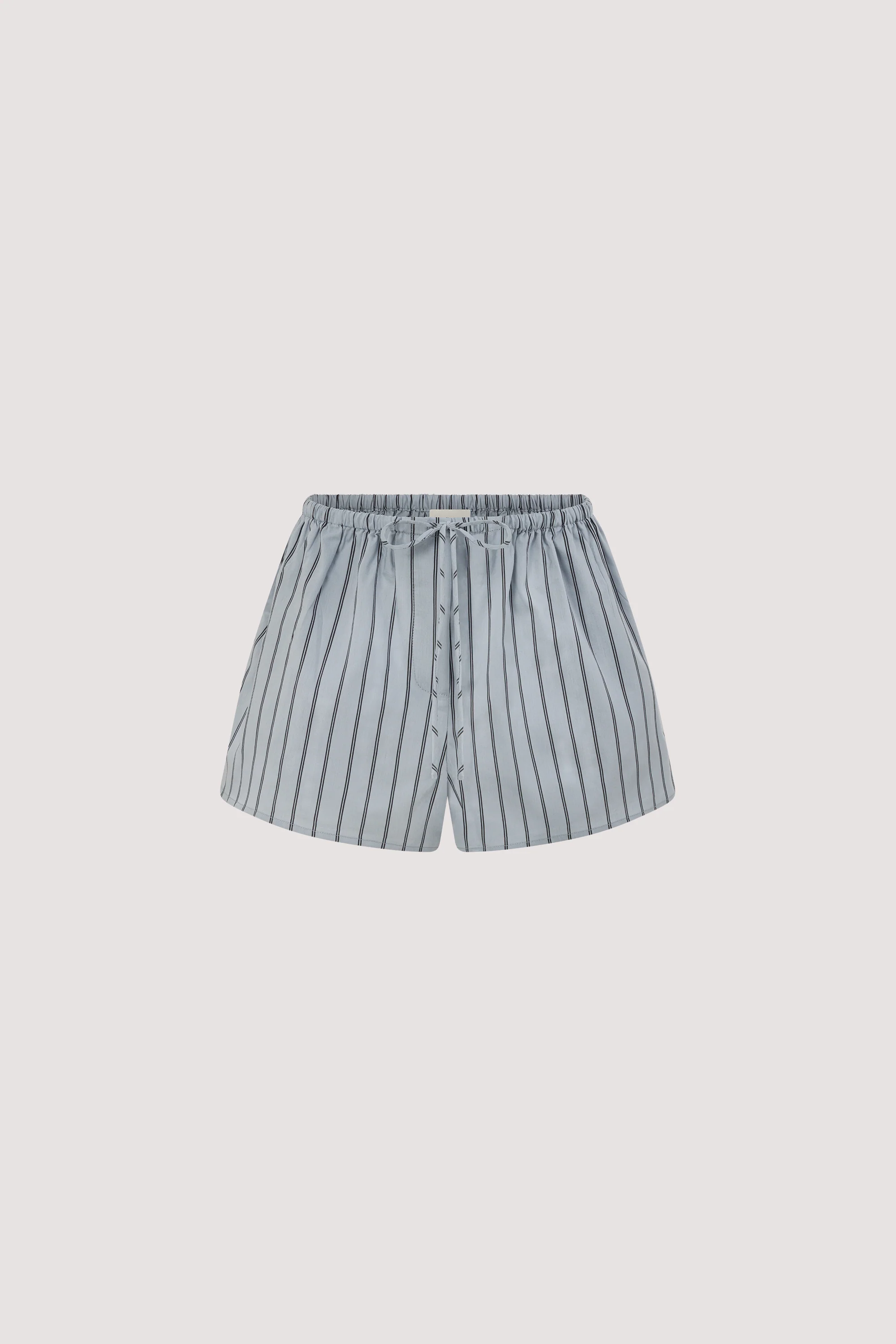 FABLE DUSTY BLUE SILK BLEND SHORT - Image 5