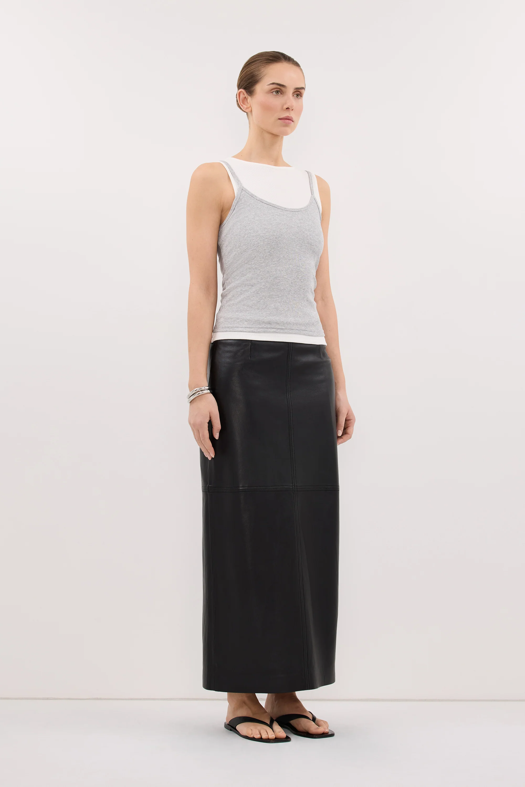 GEORGINA GREY MARLE TANK - Image 3