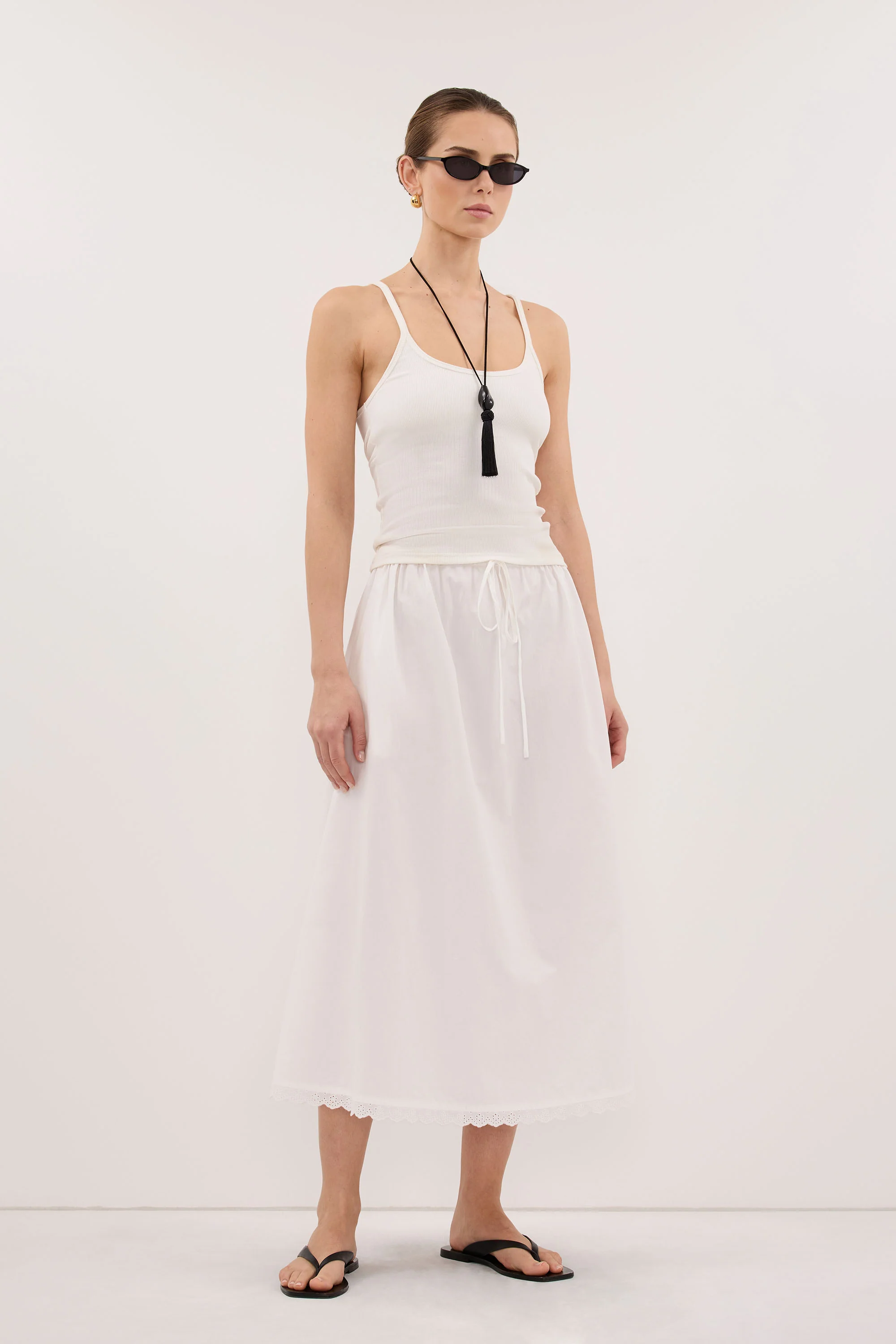 GEORGINA OFF WHITE TANK - Image 3