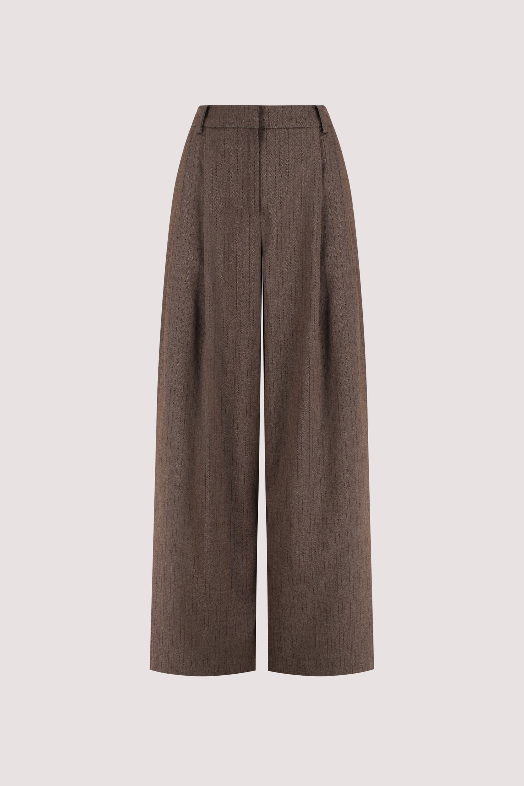 HAILEY CHOC STRIPE RELAXED PANT - Image 8