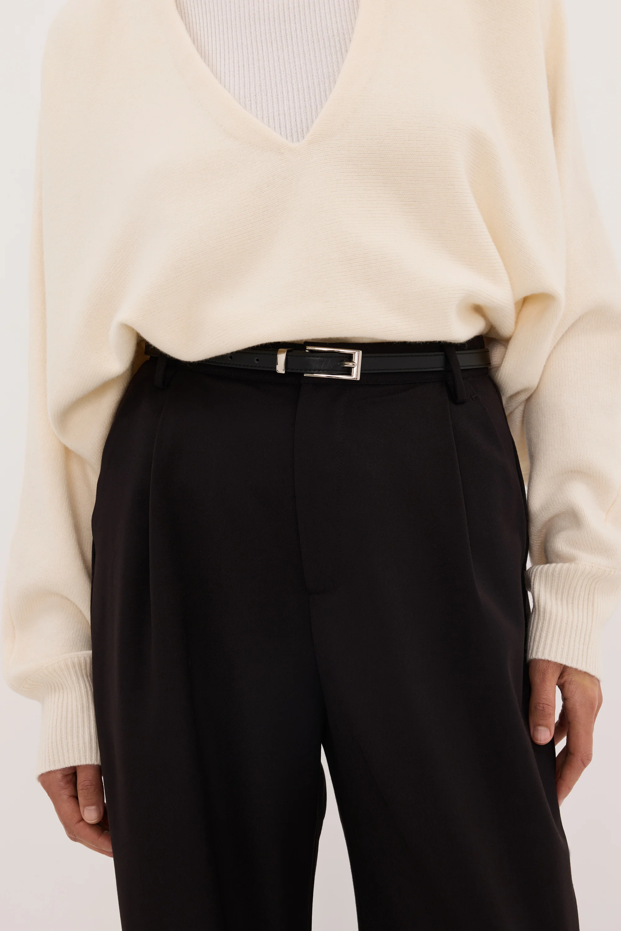 HARLEY BLACK STRAIGHT LEG PANT - Image 4