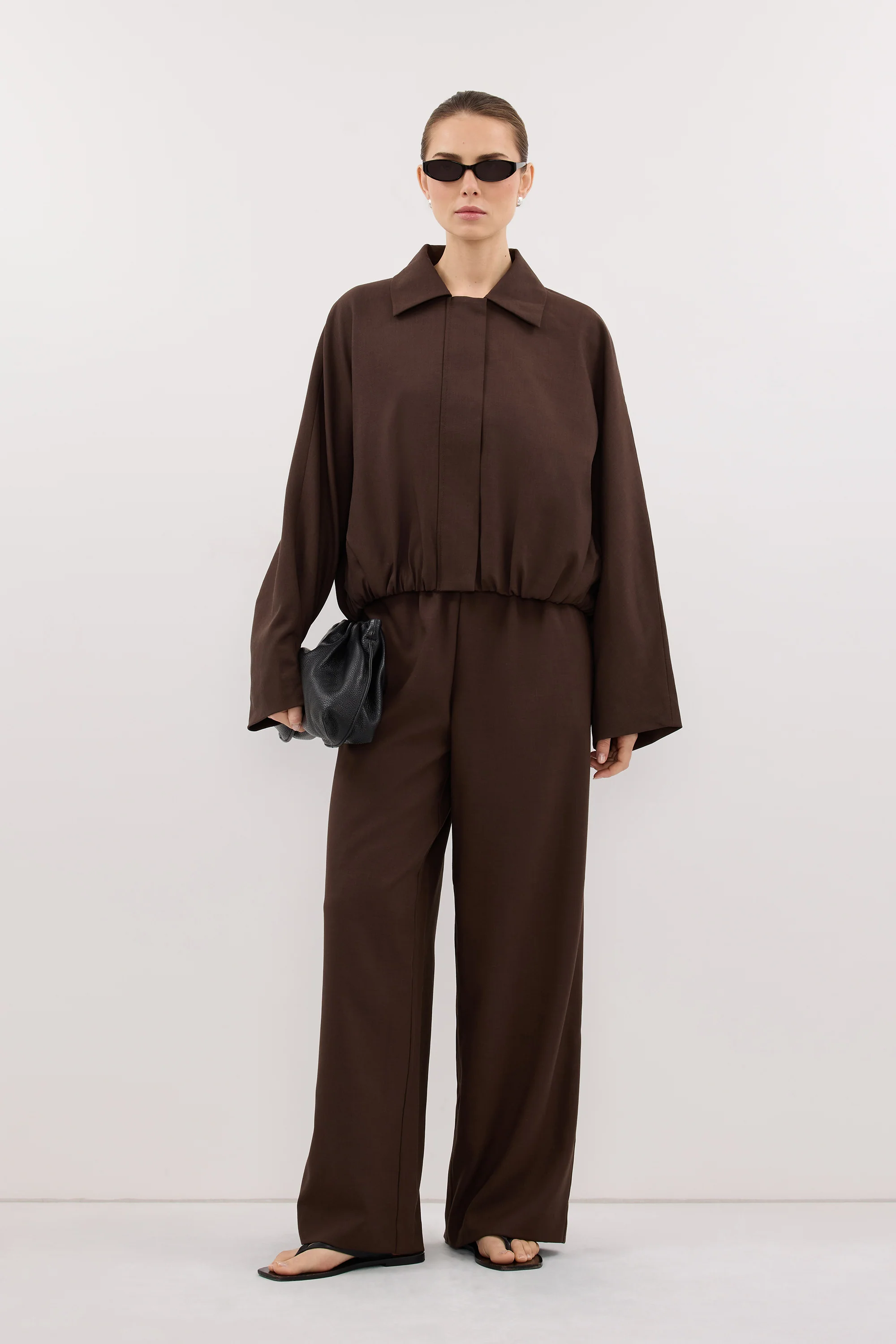 KENDALL MILK CHOC BOMBER JACKET - Image 7