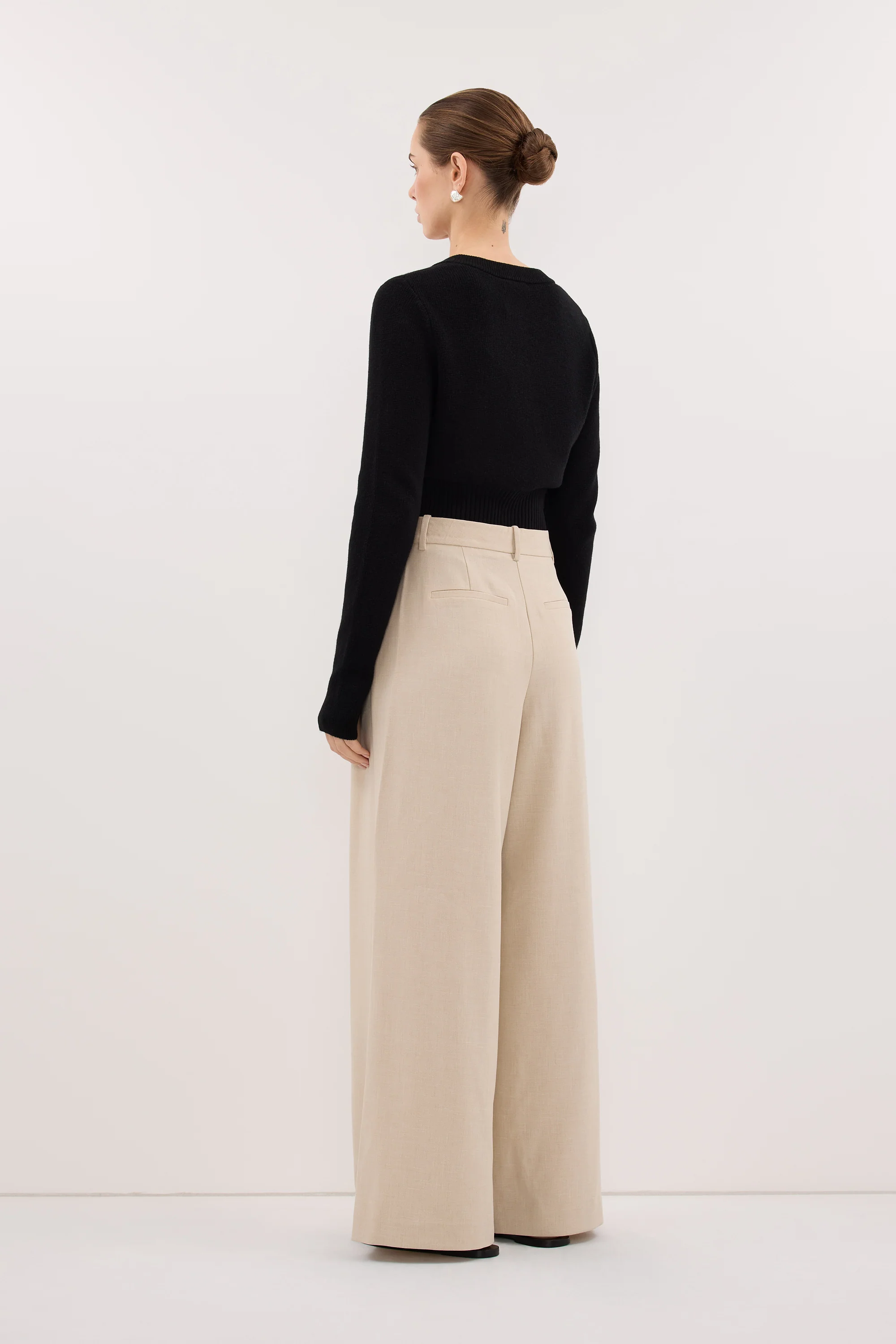 KENDALL OAT WIDE LEG PANT - Image 4