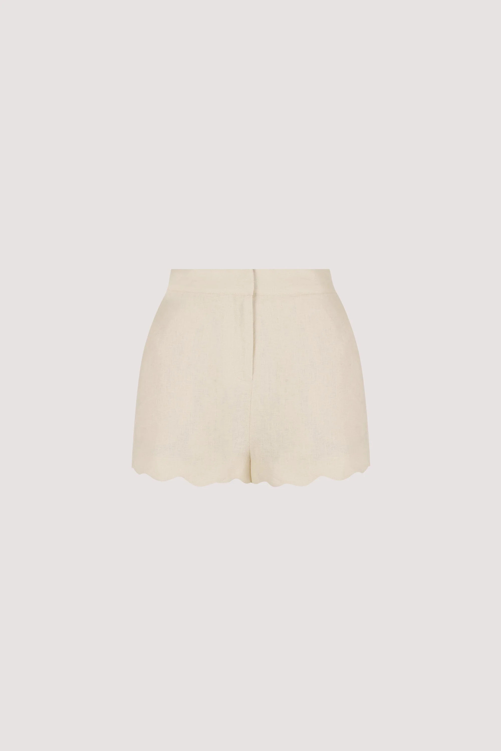 LELA SANDSTONE LINEN SHORT - Image 7