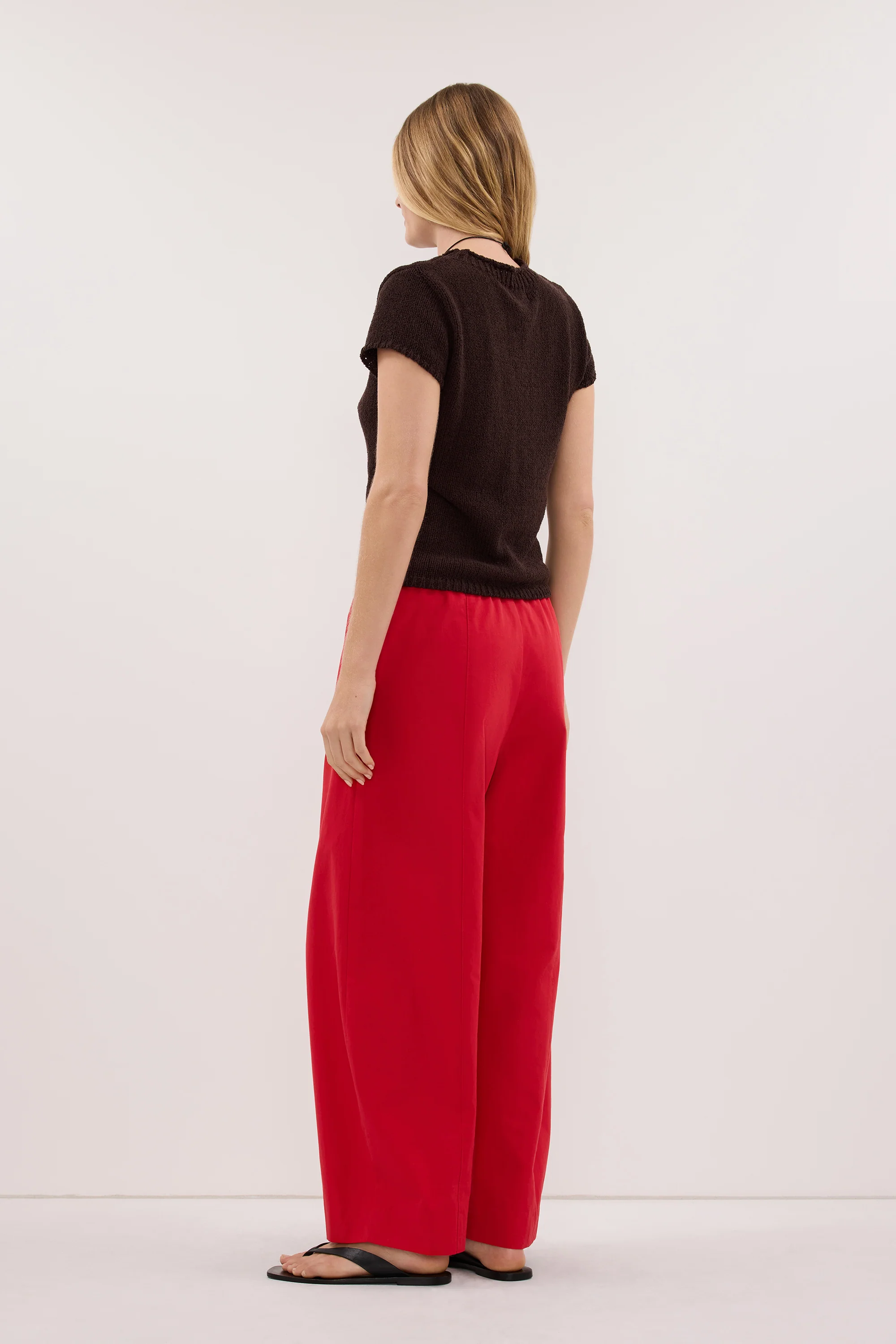 LEO CHOC KNIT TOP - Image 3