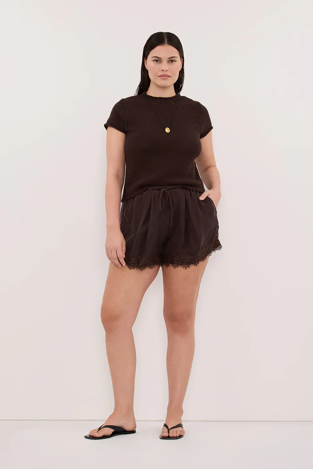 LEO CHOC KNIT TOP - Image 5