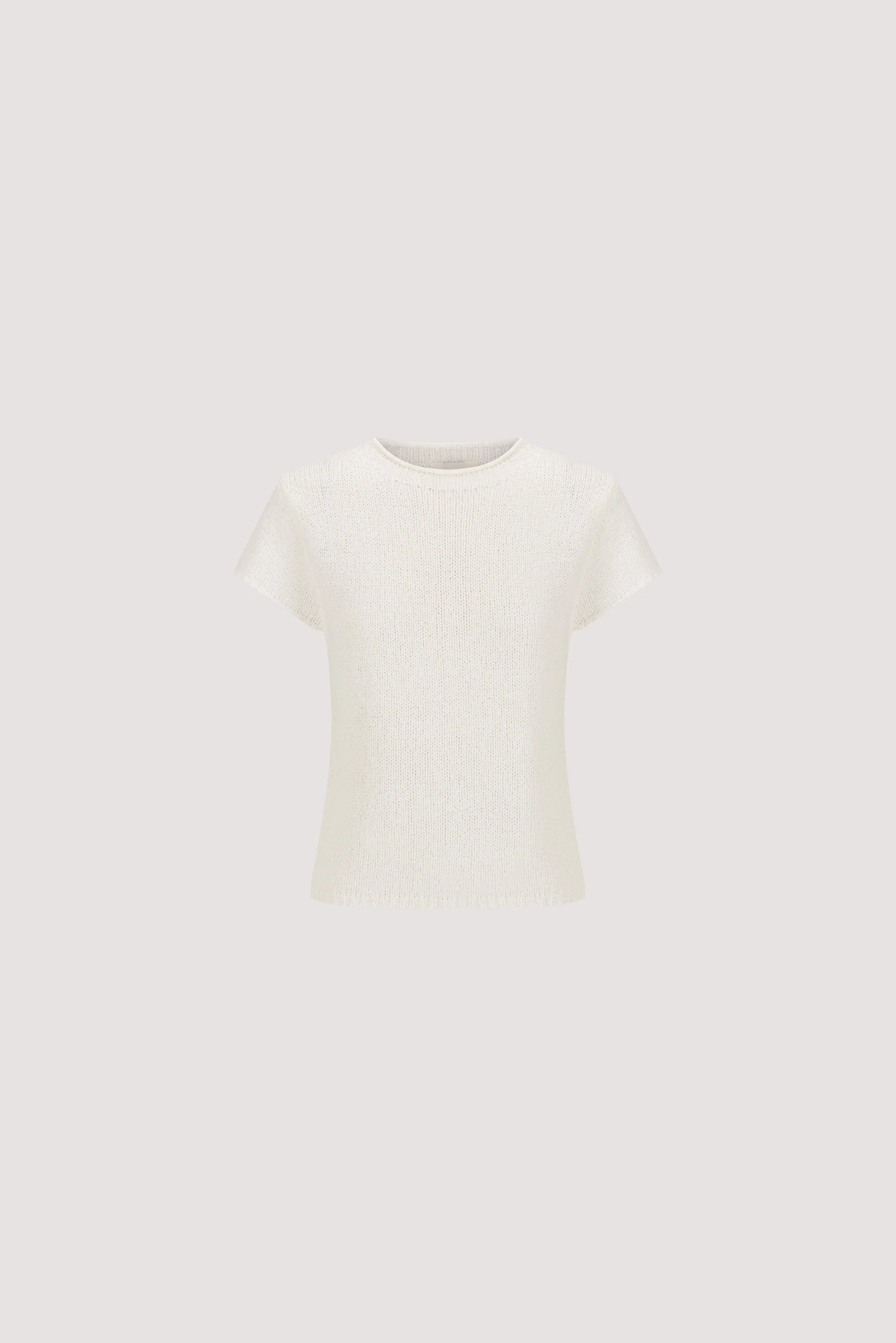 LEO OFF WHITE KNIT TOP - Image 5