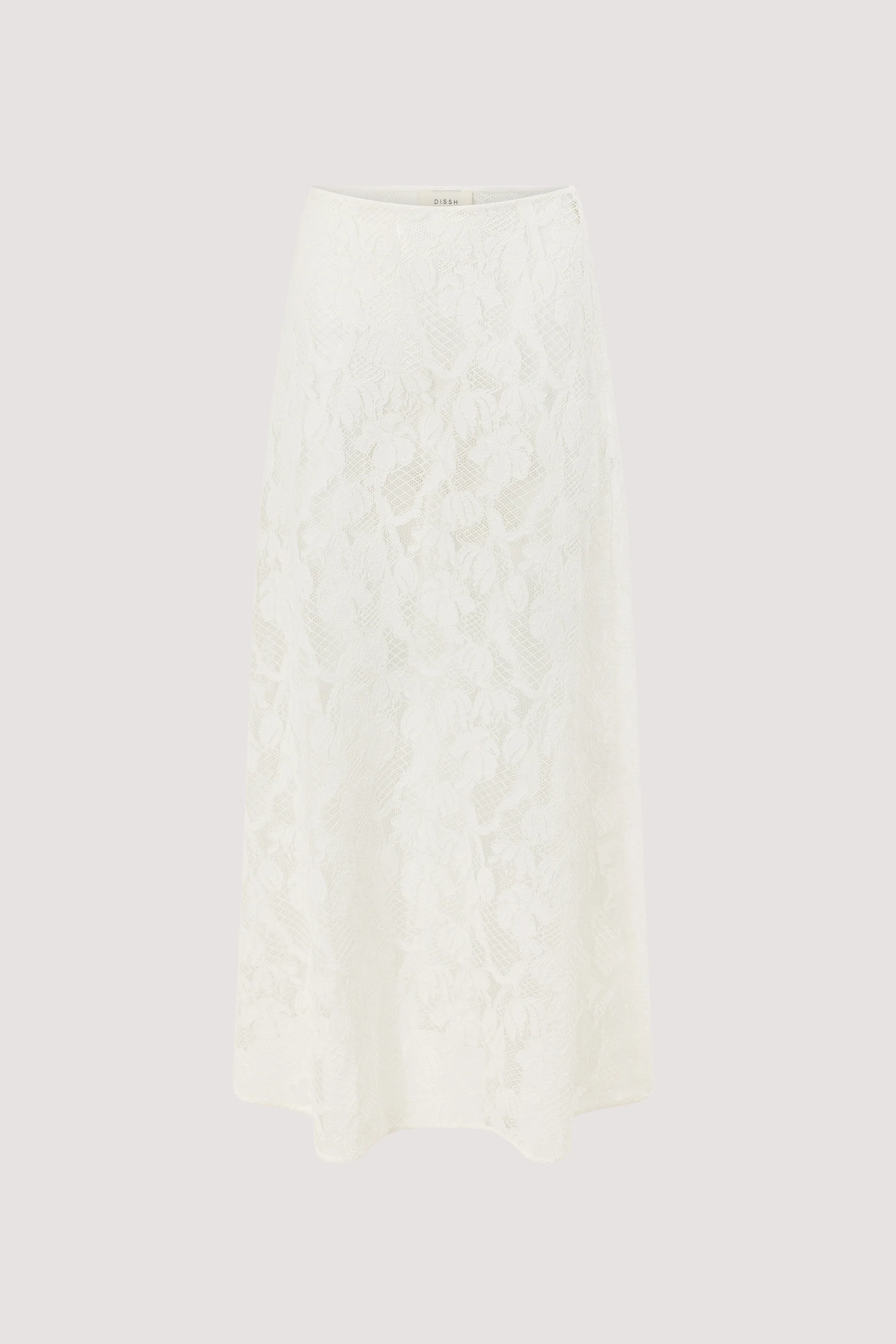 LUCINE WHITE LACE MAXI SKIRT - Image 7