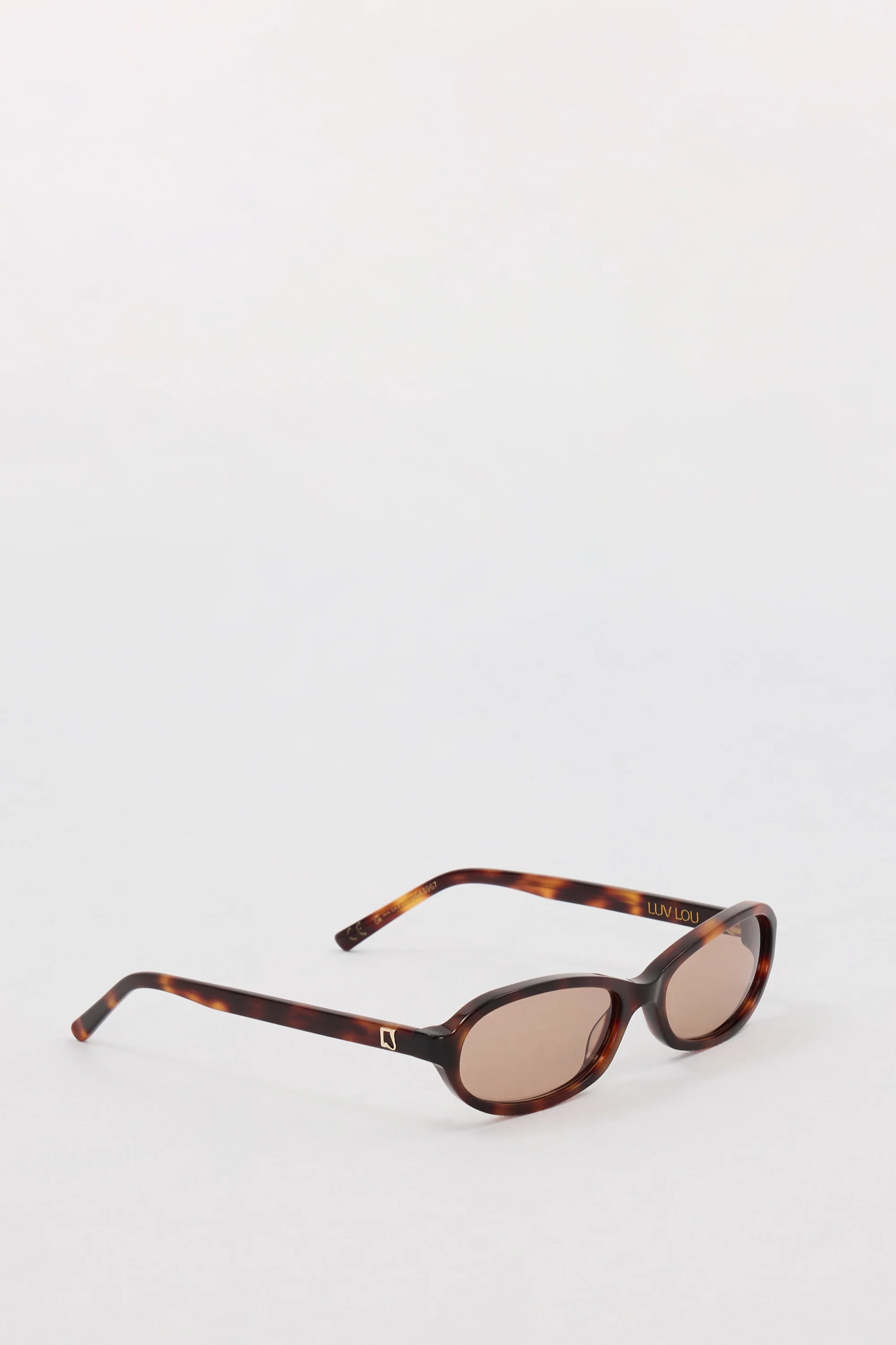 LUV LOU THE ELCIE TORTOISE SUNGLASSES - Image 3