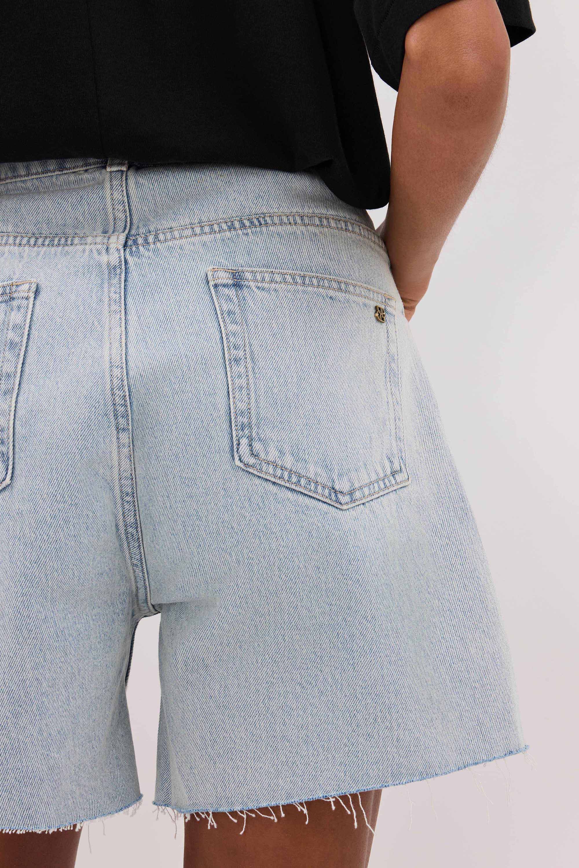 MARLEY LIGHT RINSE DENIM SHORT - Image 5