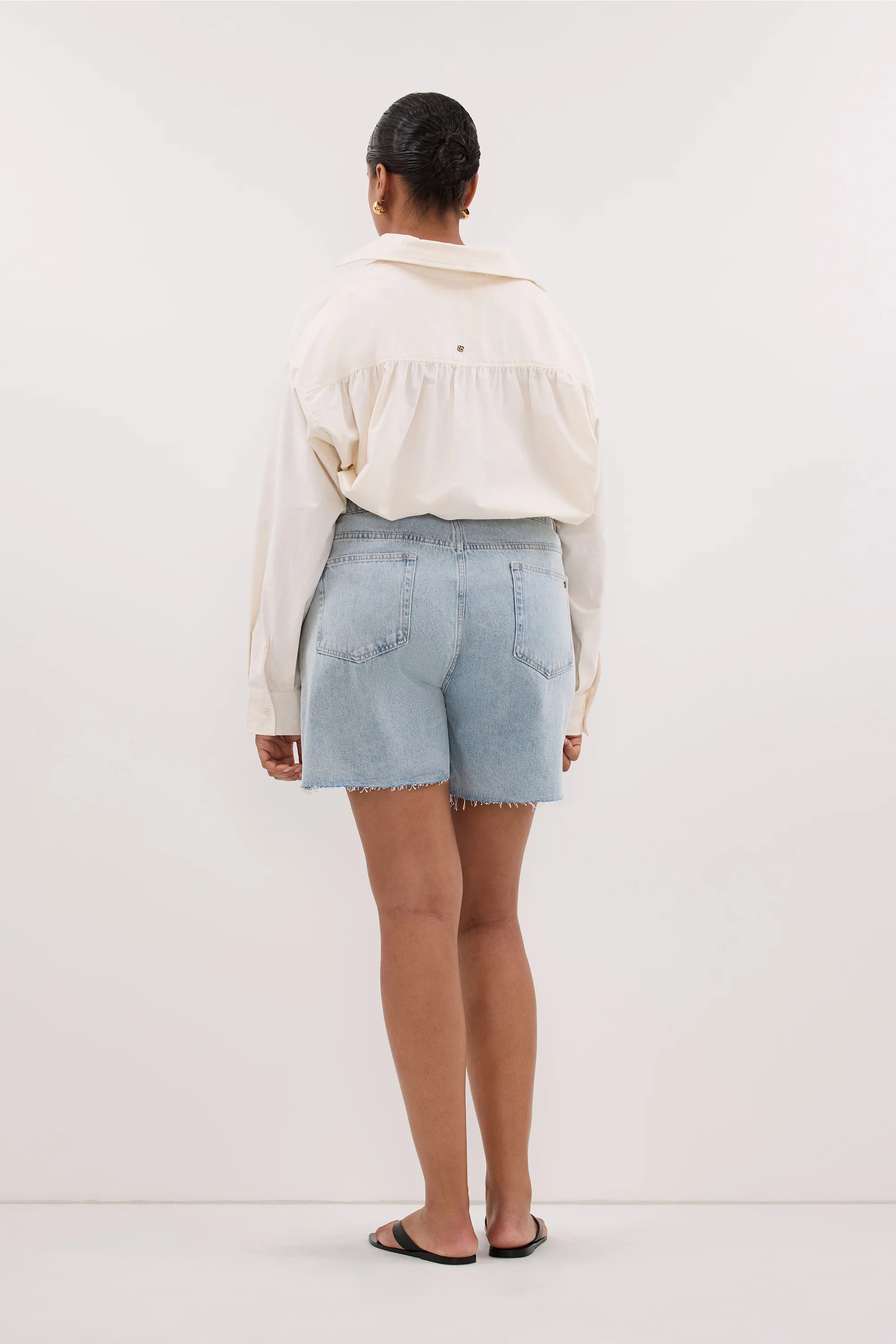 MARLEY LIGHT RINSE DENIM SHORT - Image 7