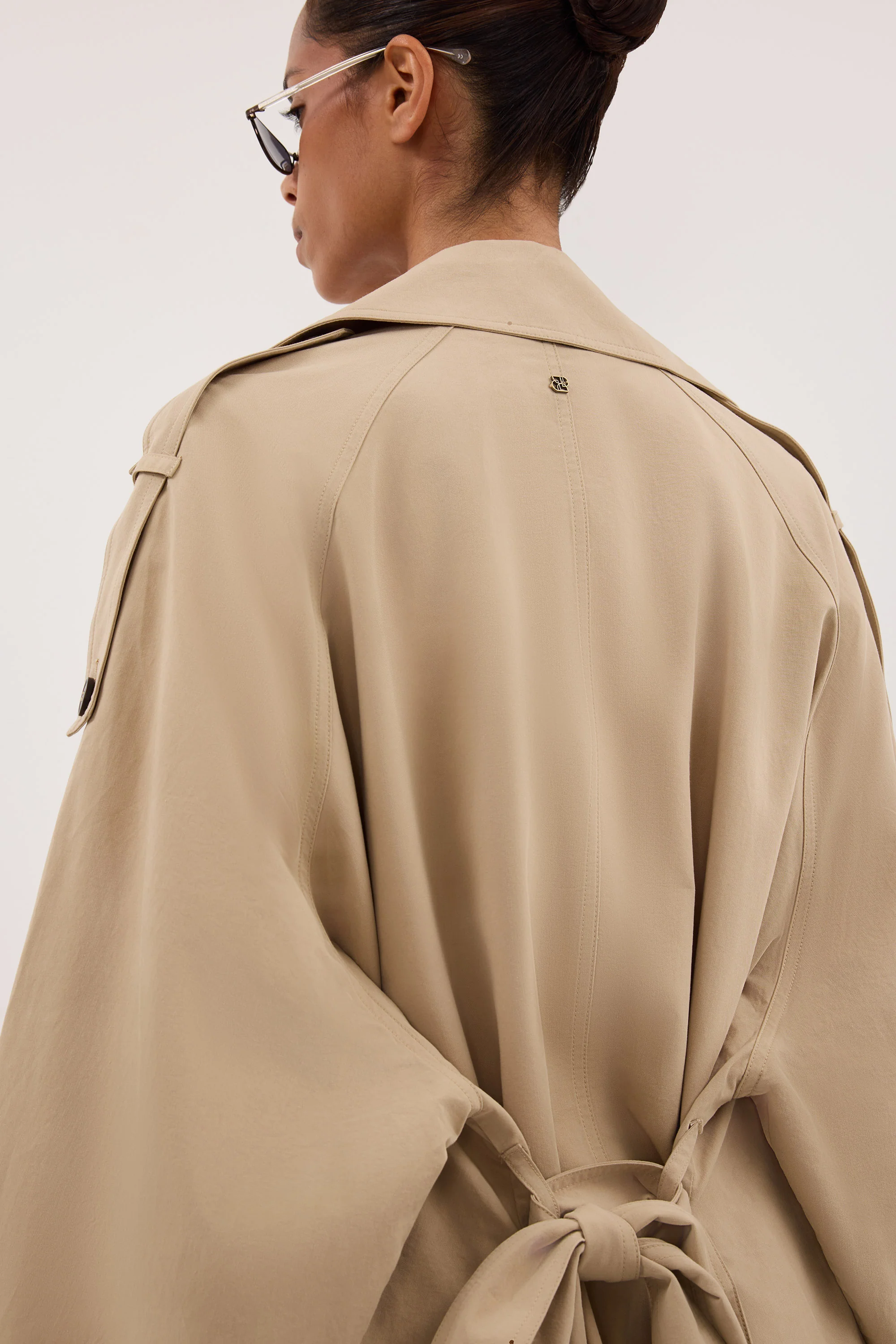 NINA STONE LIGHTWEIGHT MINI TRENCH - Image 8