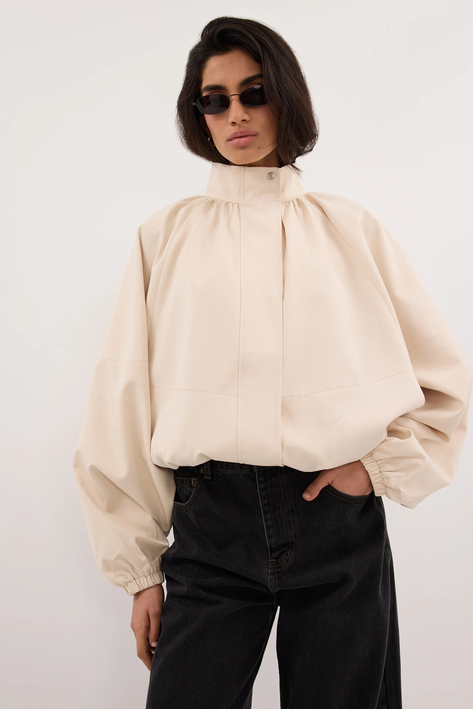 OAKLEE OYSTER BATWING LIGHTWEIGHT JACKET - Image 5