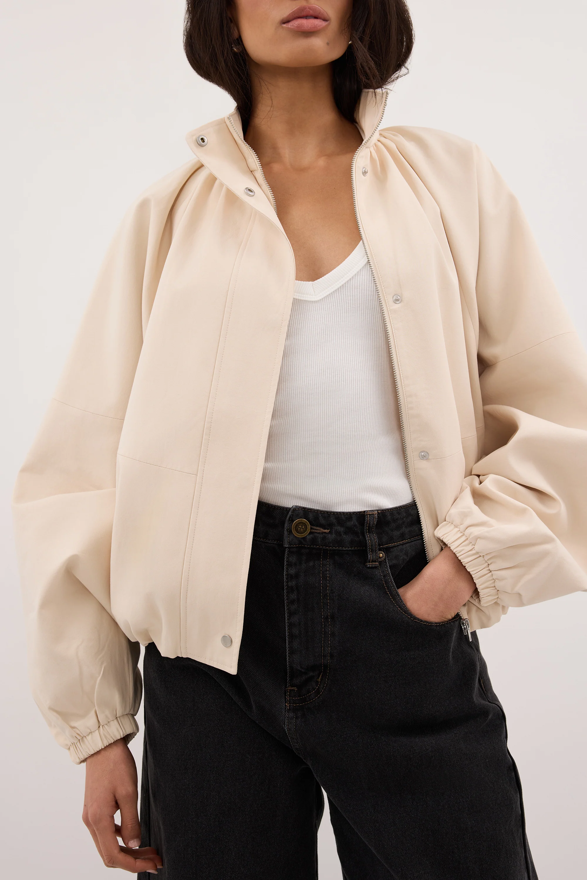 OAKLEE OYSTER BATWING LIGHTWEIGHT JACKET - Image 6