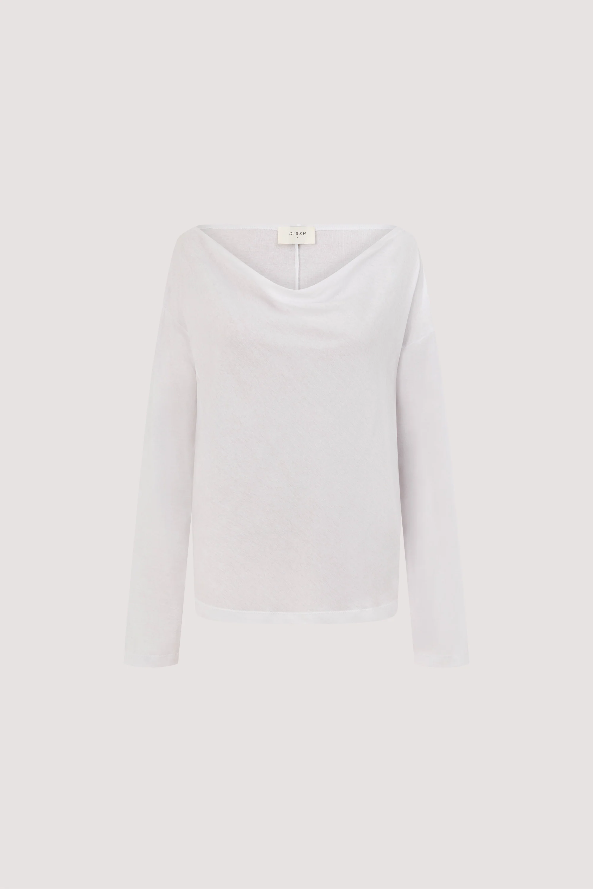 ORELIA WHITE COWL NECK SLEEVED TOP - Image 8