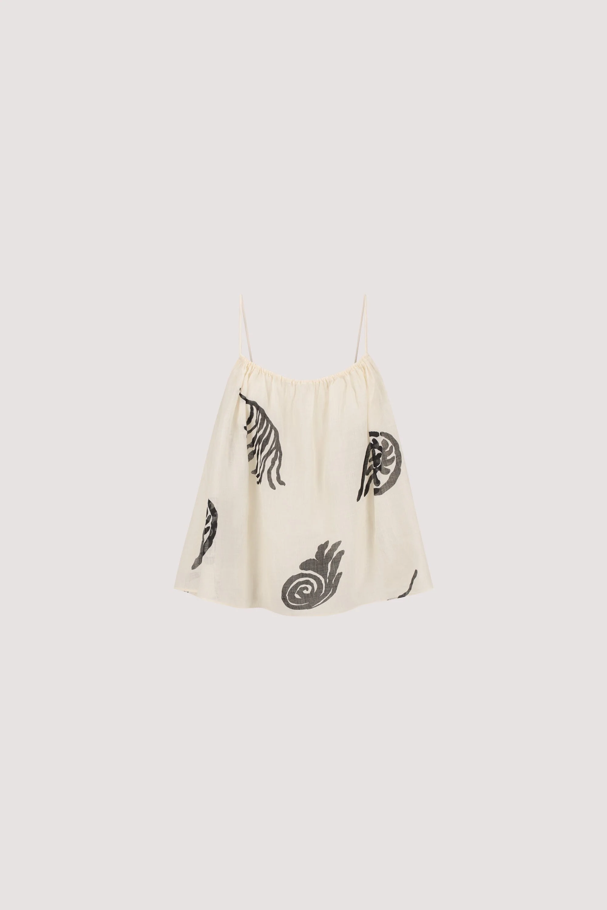POSITANO SANDSTONE SLEEVELESS RAMIE TOP - Image 6