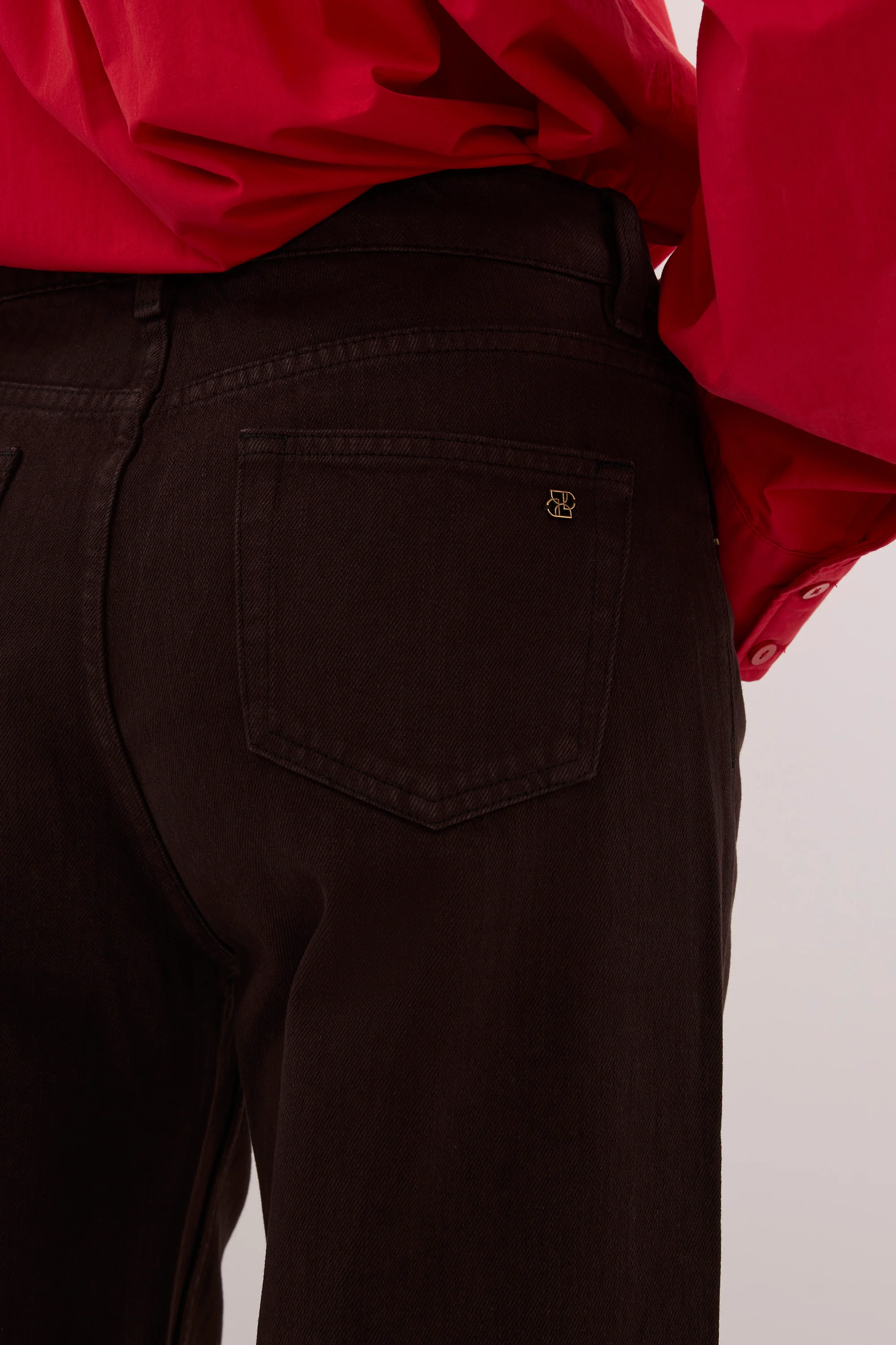 REAGAN 2.0 BURNT CHOC SLOUCHY JEAN - Image 5