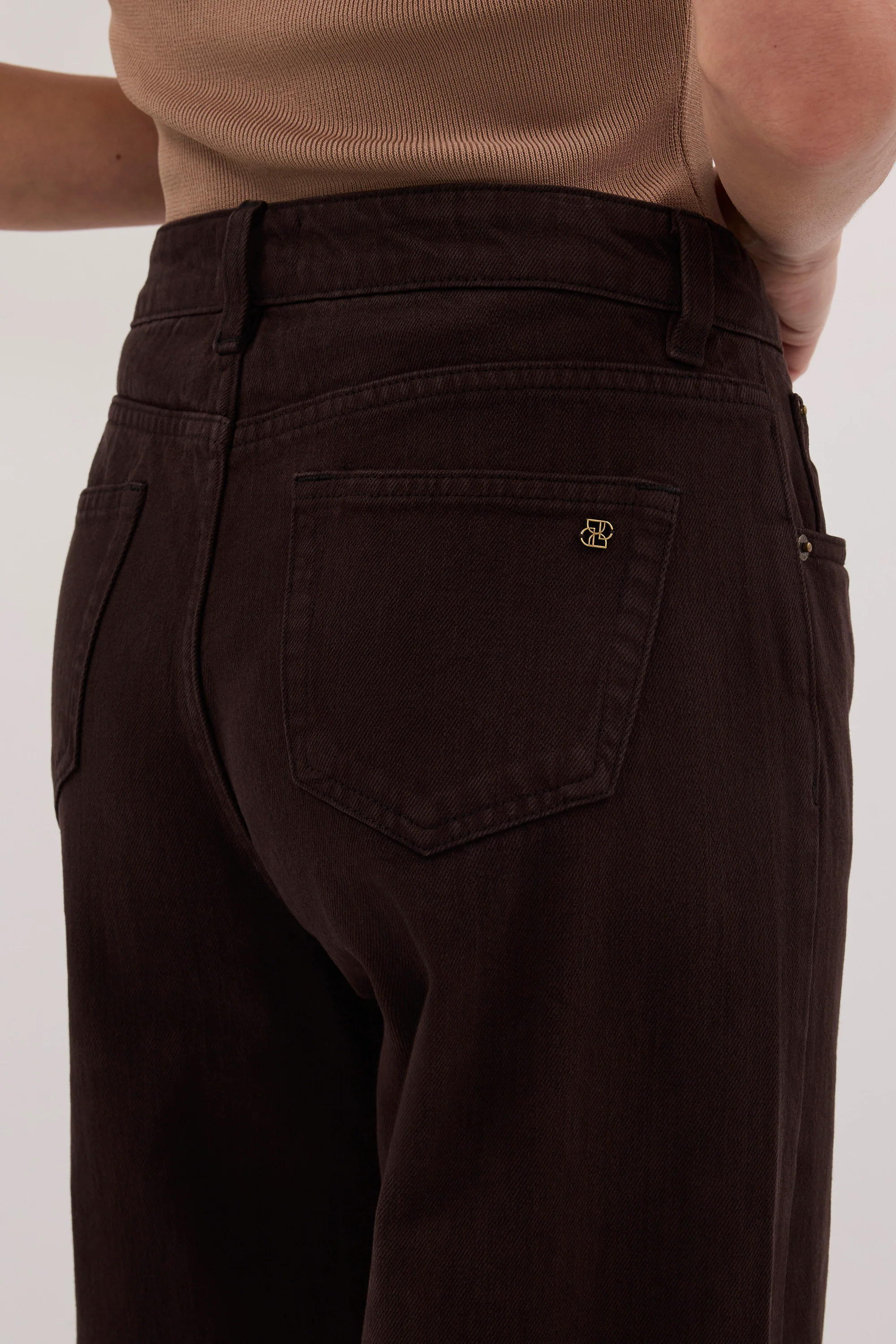 REAGAN 2.0 BURNT CHOC TALL JEAN - Image 4