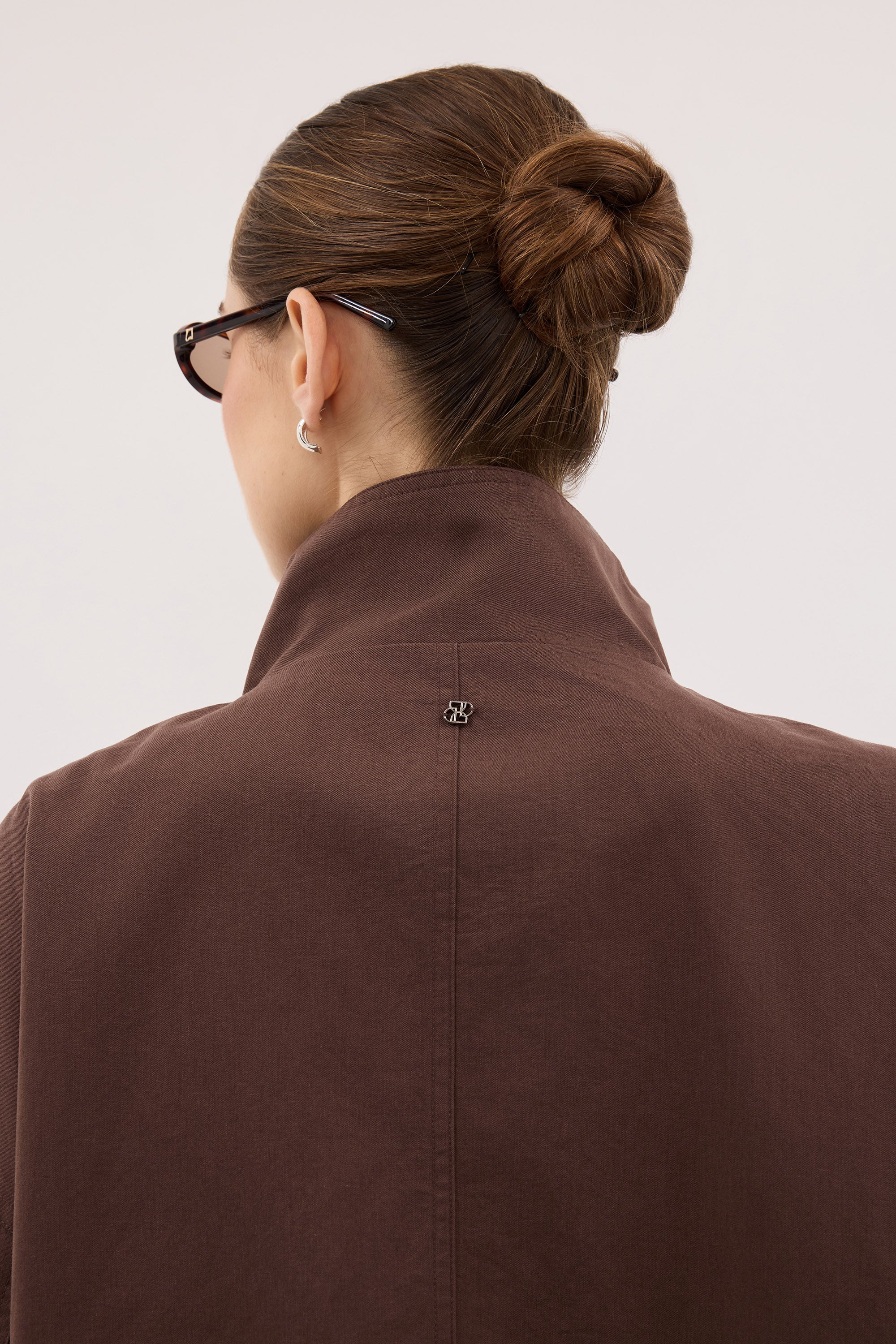 RORY MILK CHOC LIGHTWEIGHT TRACK JACKET - Image 4