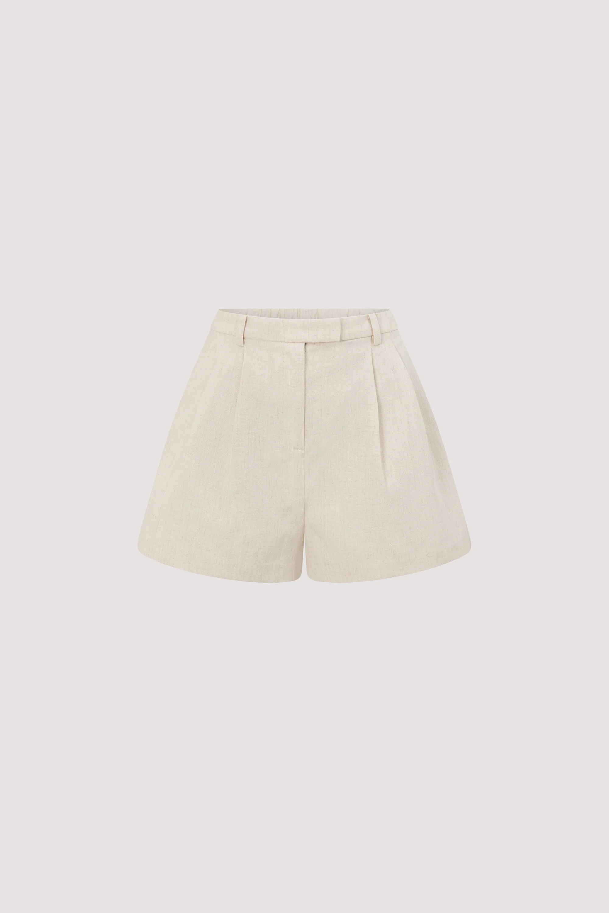 ROSALIE CREAM MARLE TAILORED SHORT - Image 7