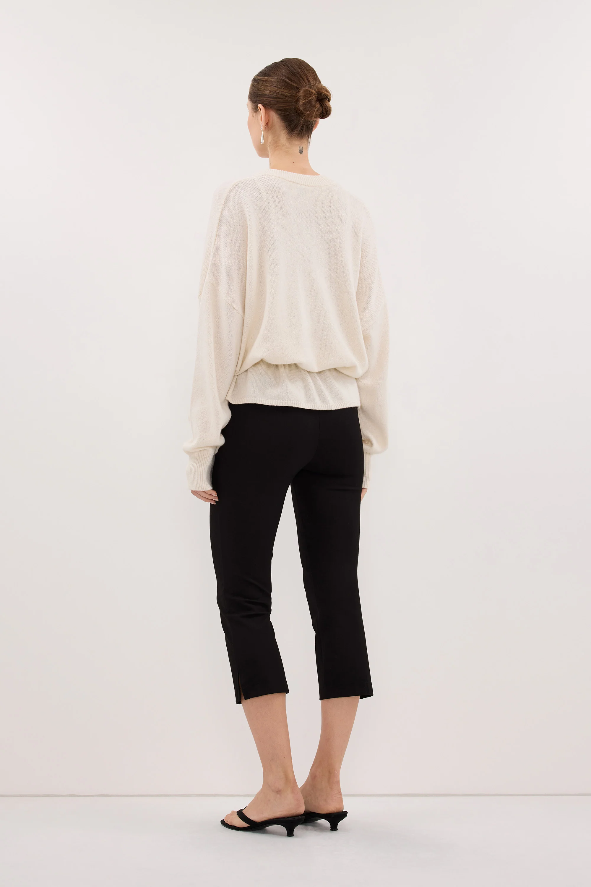 SAILOR IVORY BELTED CARDIGAN - Image 3
