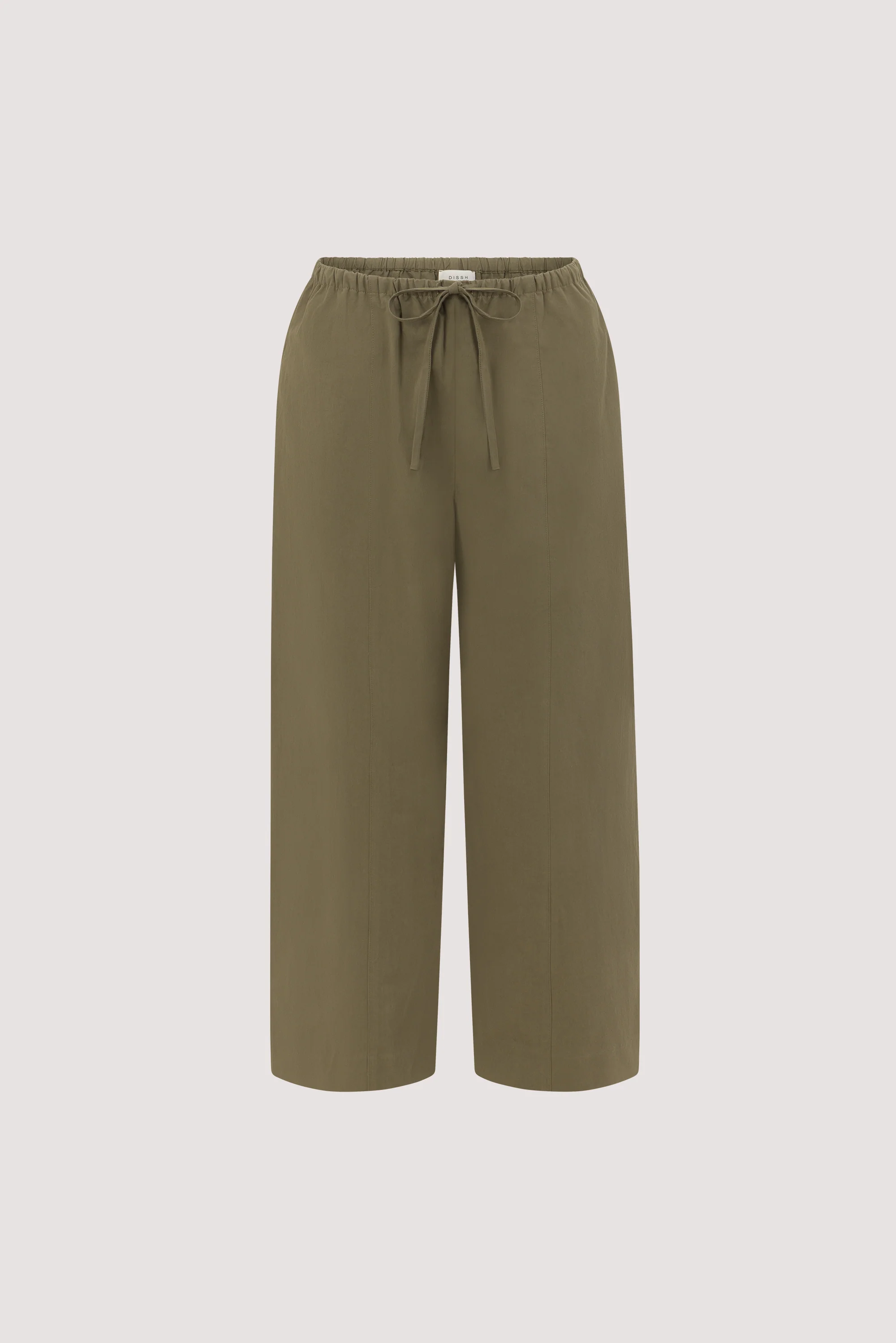 SCOUT KHAKI COTTON BARREL LEG PANT - Image 9