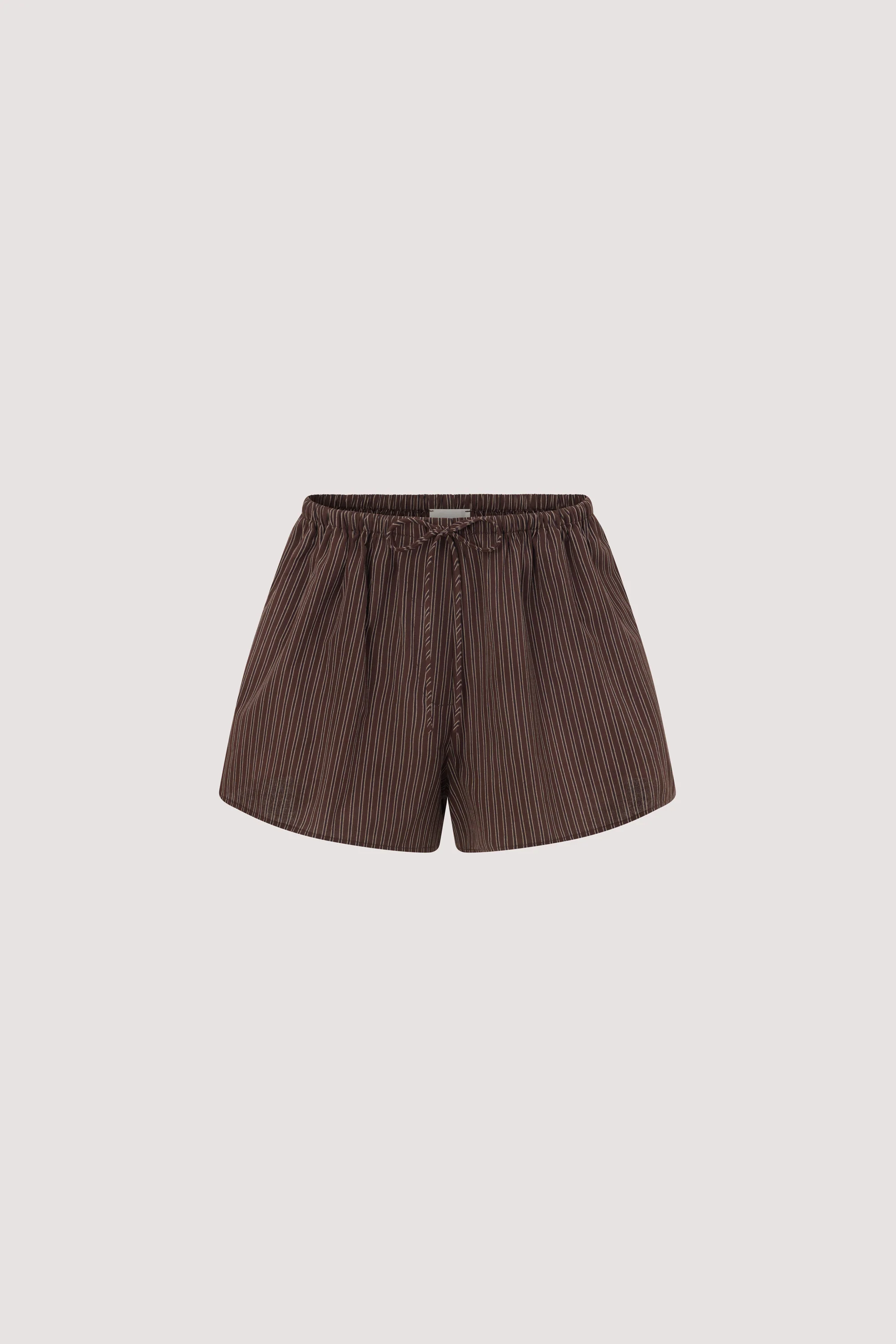 SOLACE CHOC STRIPE COTTON SHORT - Image 7
