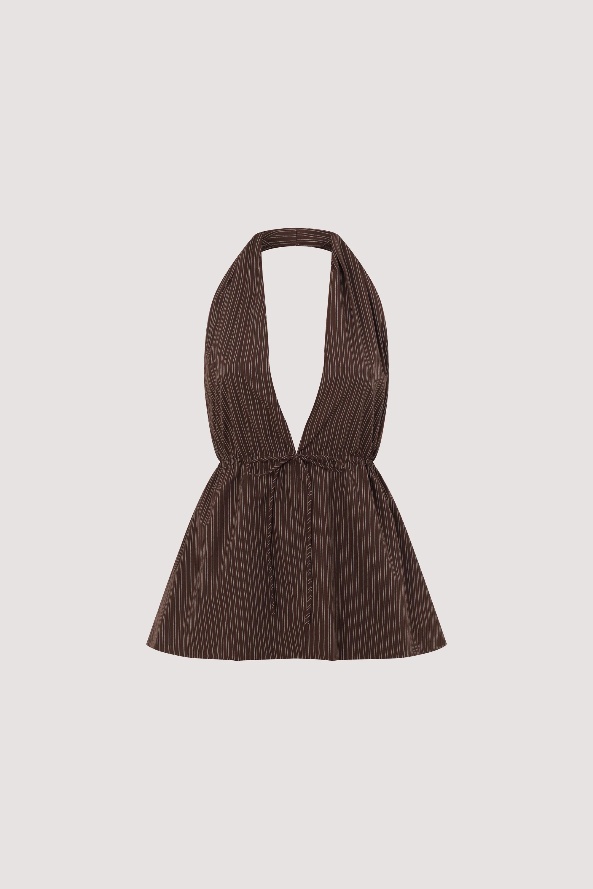 SOLACE CHOC STRIPE COTTON TOP - Image 5