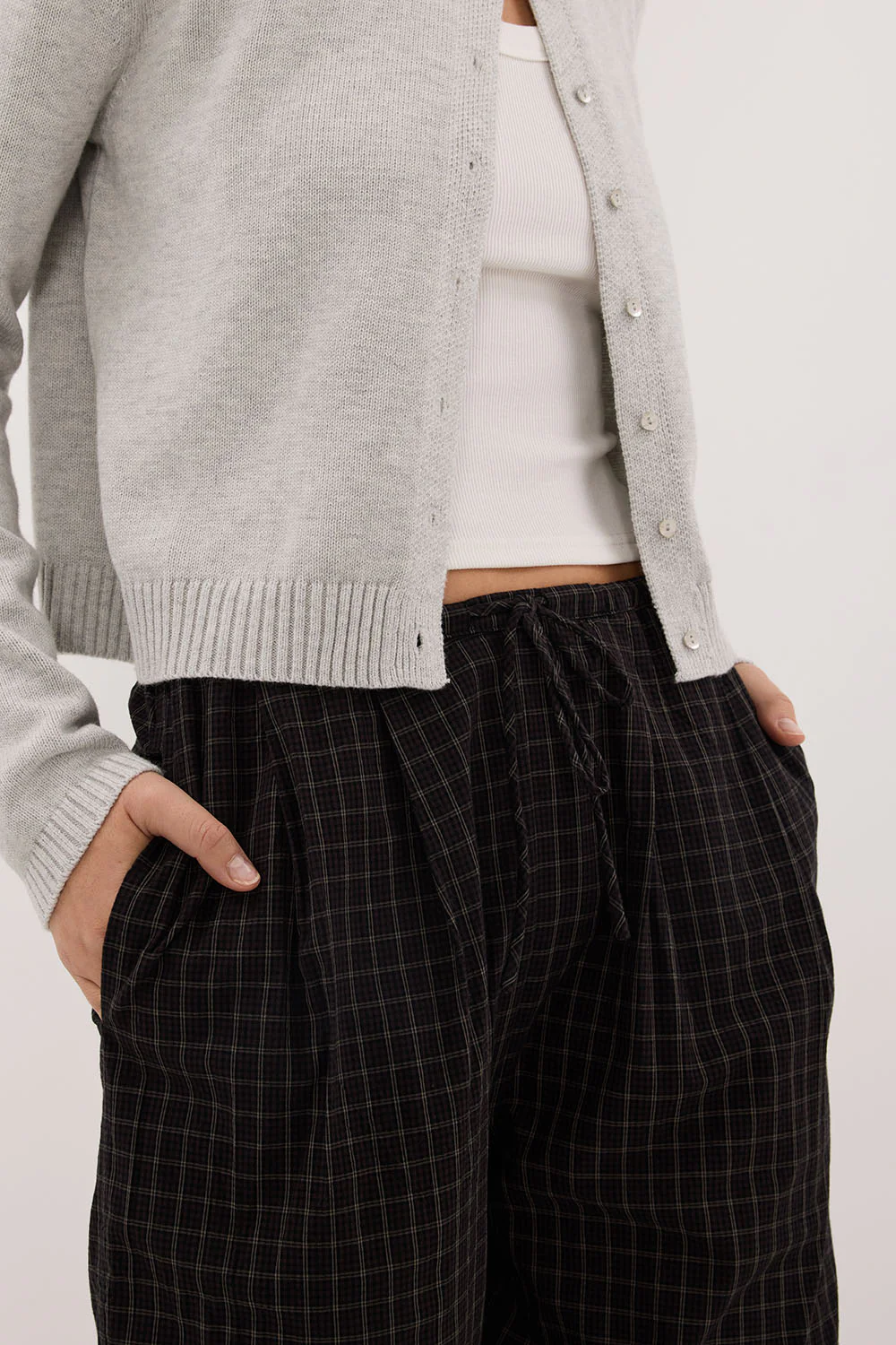 TOVA INK CHECK PANT - Image 4