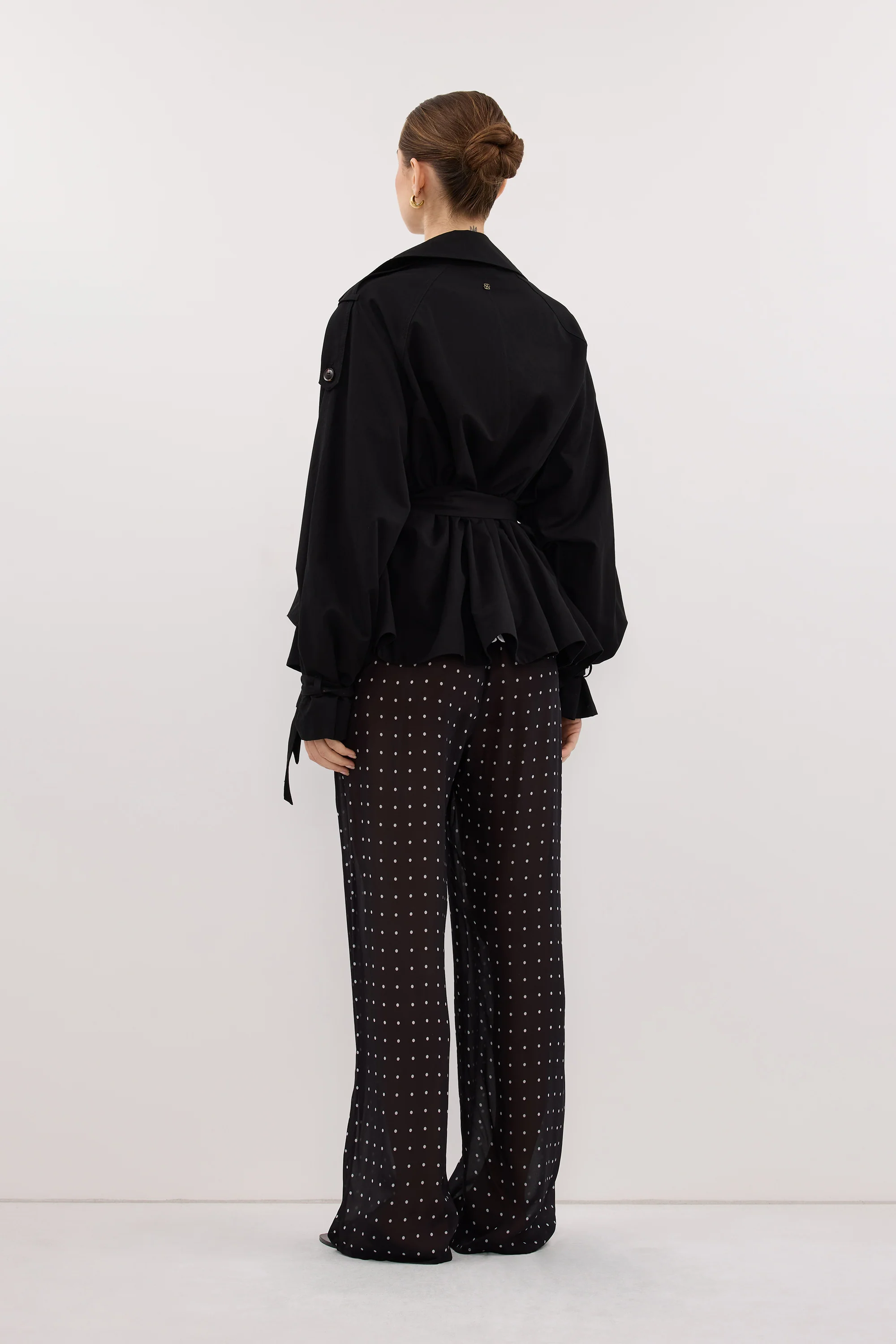 VANESSA BLACK SPOT PANT - Image 4