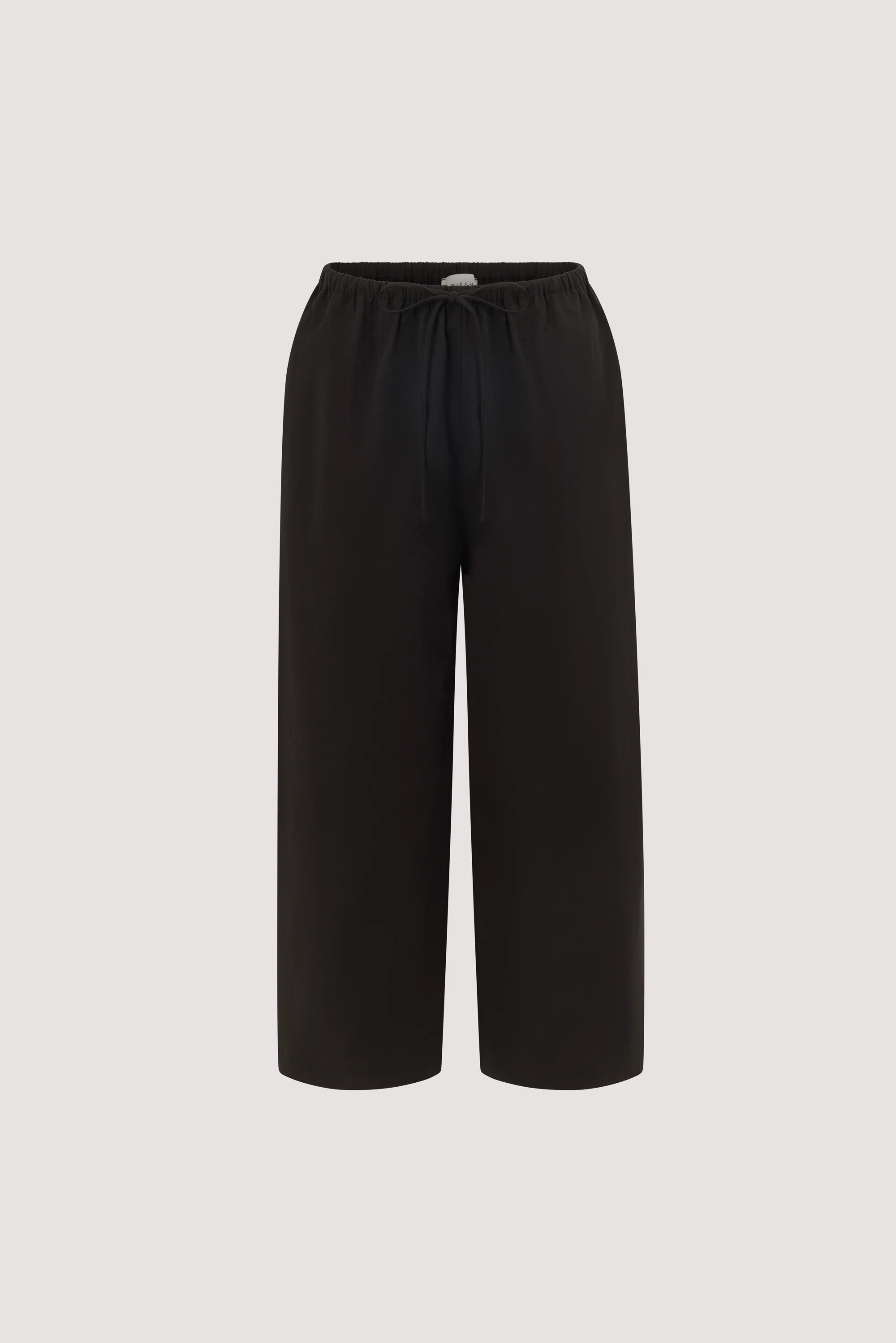 ZAHARA BLACK POPLIN PANT - Image 7