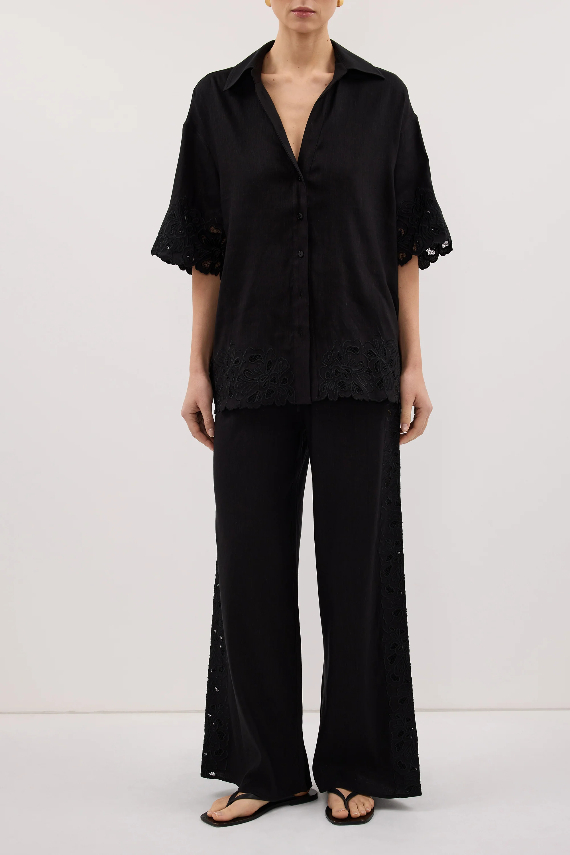 ZARIA BLACK PANT - Image 2