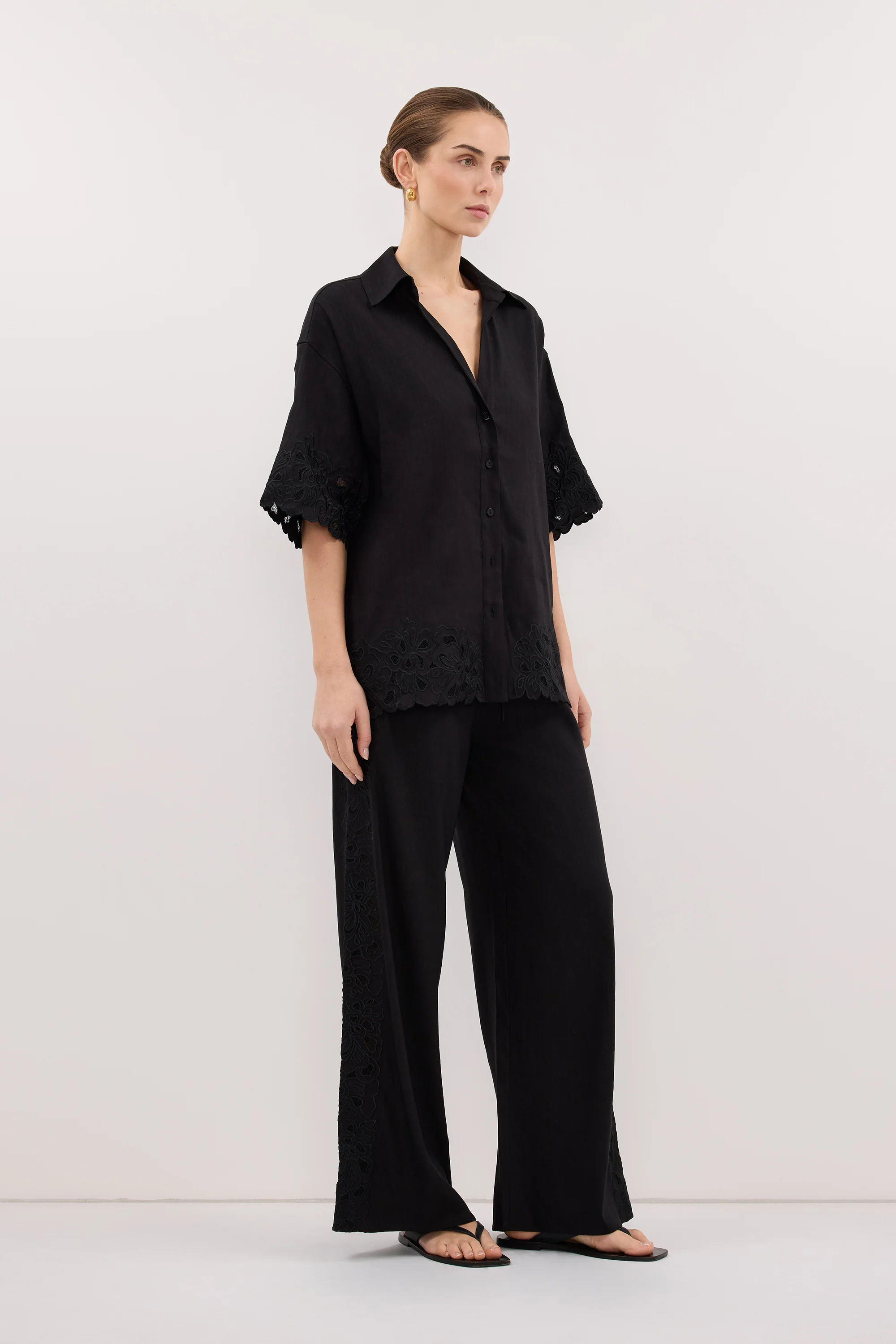 ZARIA BLACK PANT - Image 4