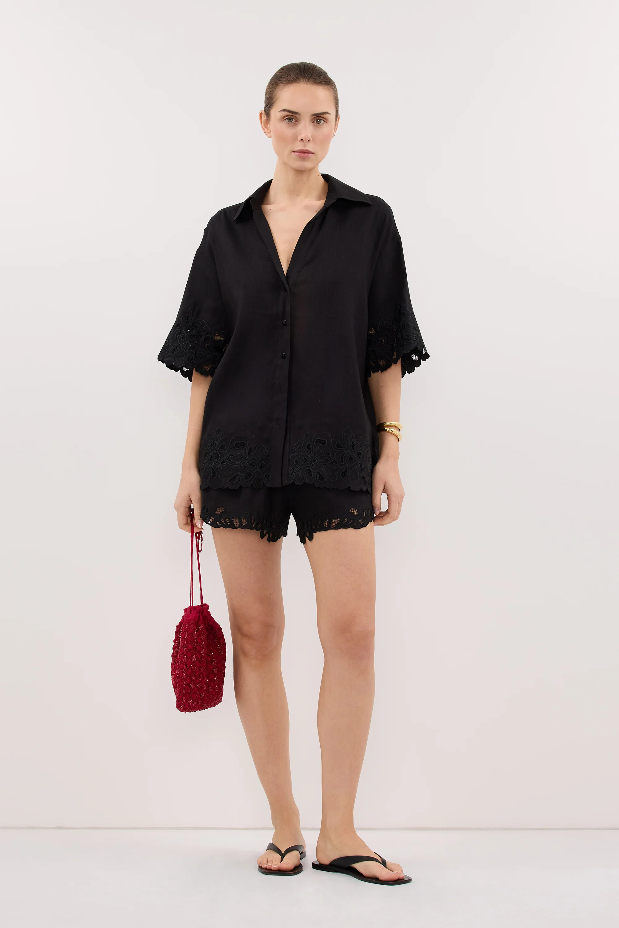 ZARIA BLACK SHORT