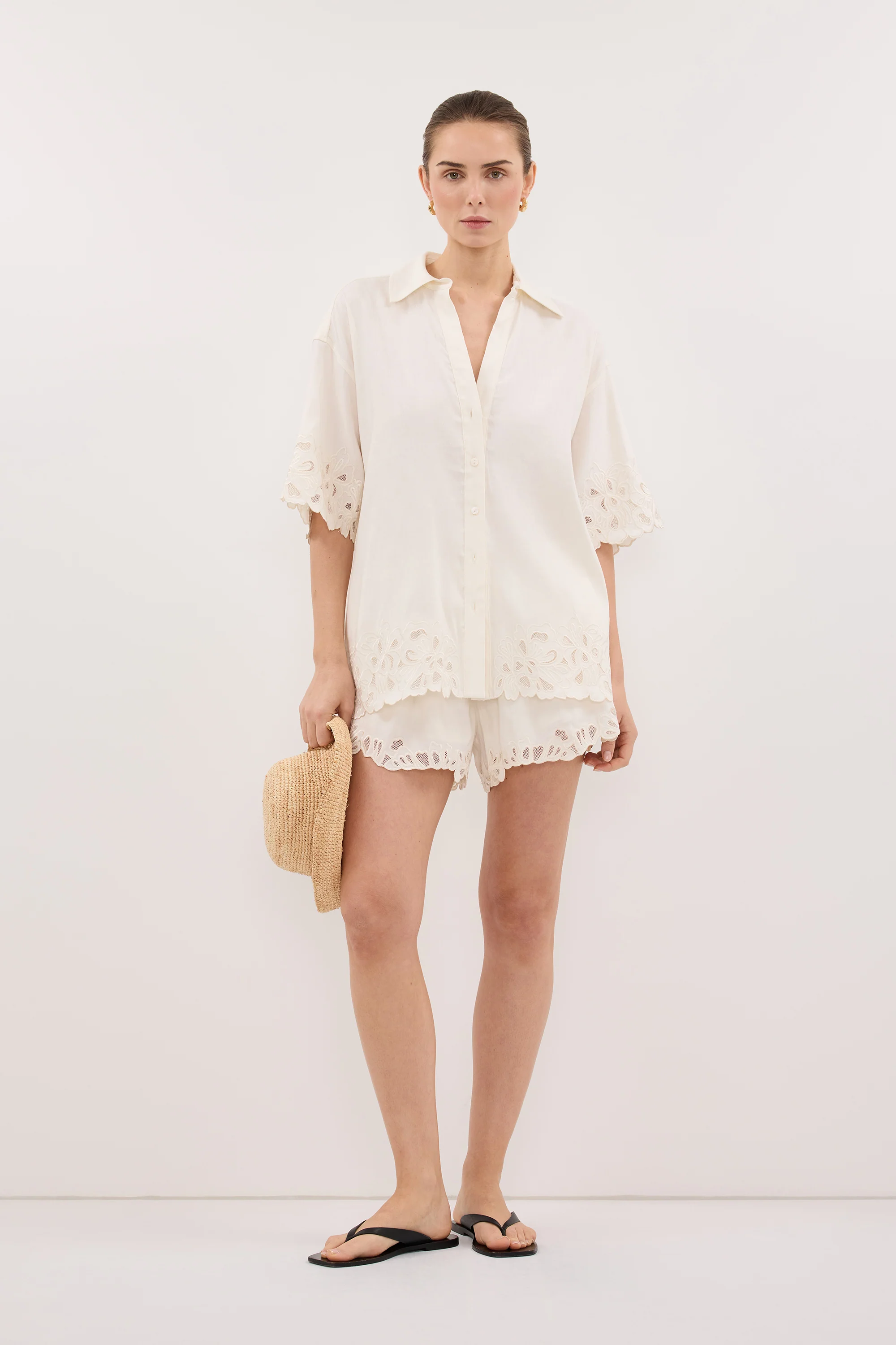ZARIA OFF WHITE SHIRT - Image 6